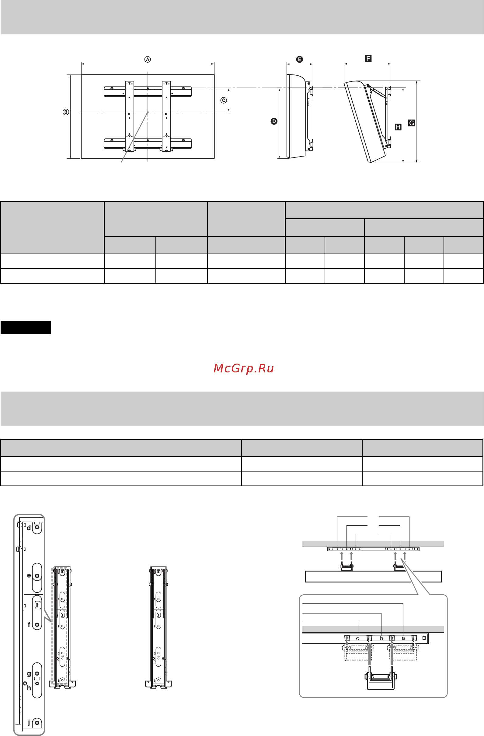 Sony BRAVIA KDL-32BX340 [546/588] Diagram tabell för skruvarnas och hakarnas placering