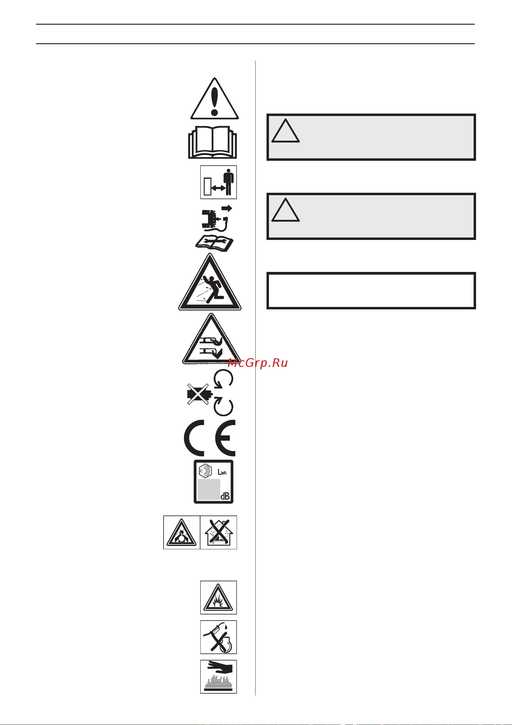 Husqvarna LB 348V [66/278] Key to symbols
