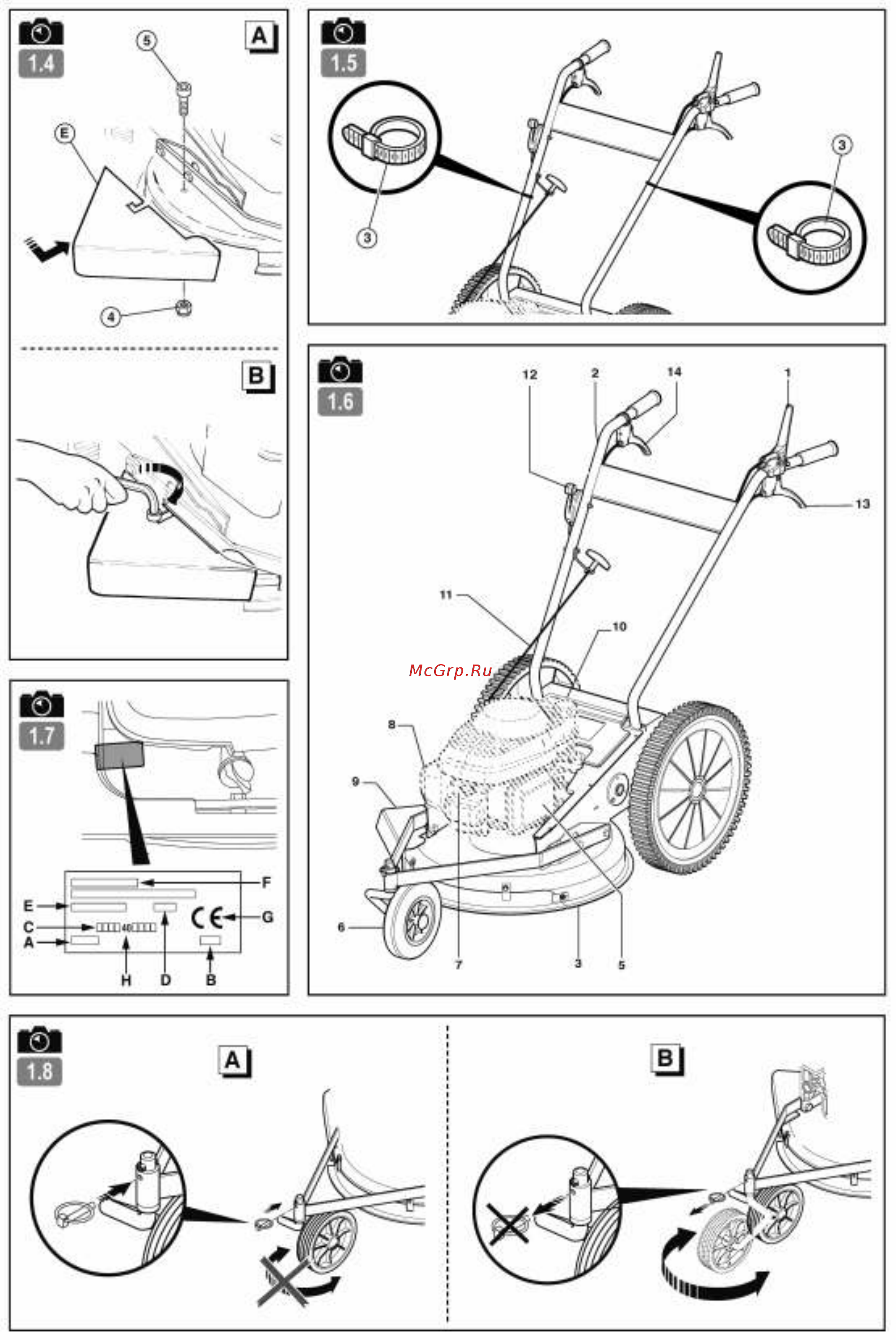 Husqvarna DB 51 Руководство по эксплуатации онлайн [5/16] 409827