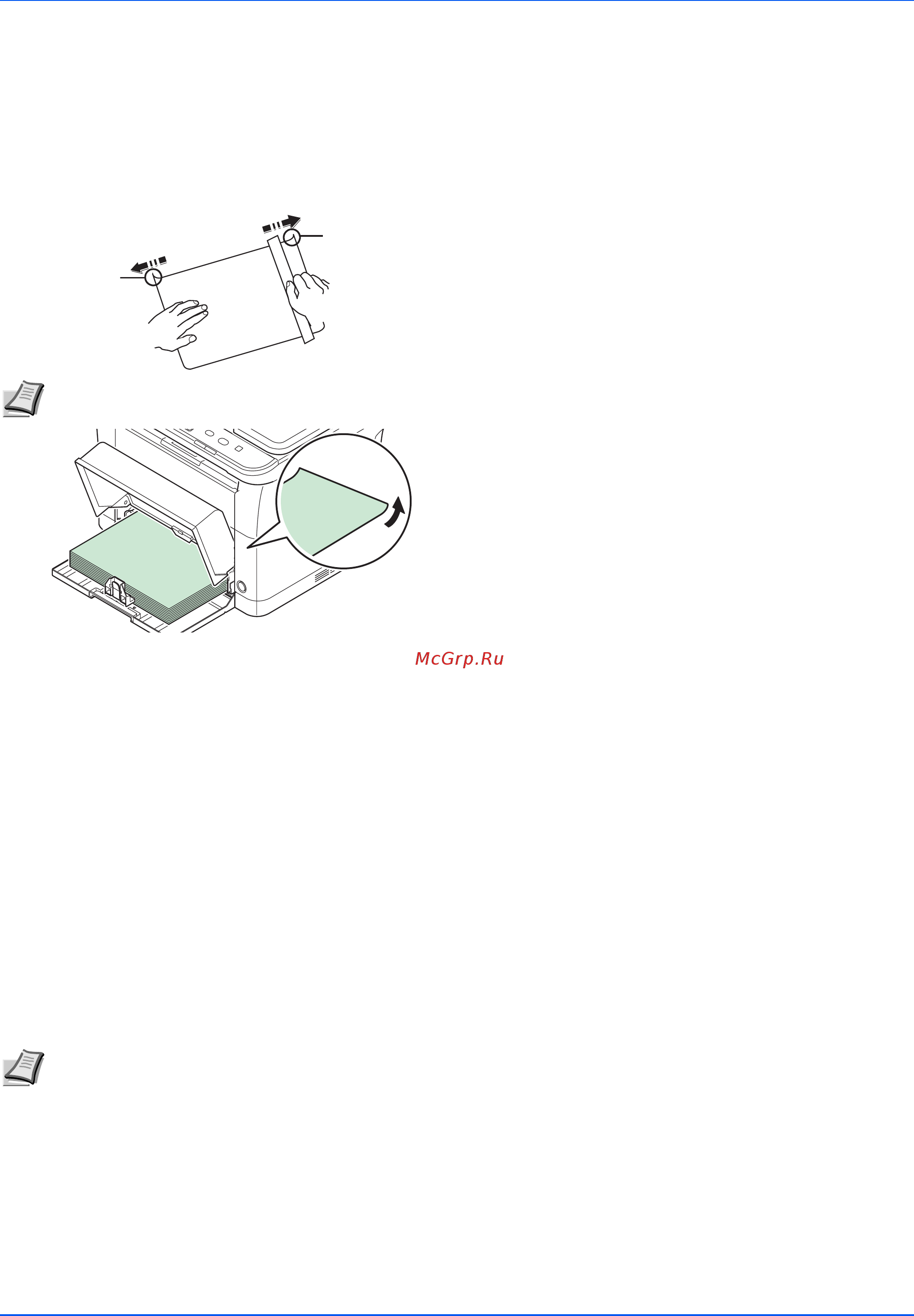 Kyocera FS-1020MFP [26/119] Предварительно отпечатанная бумага