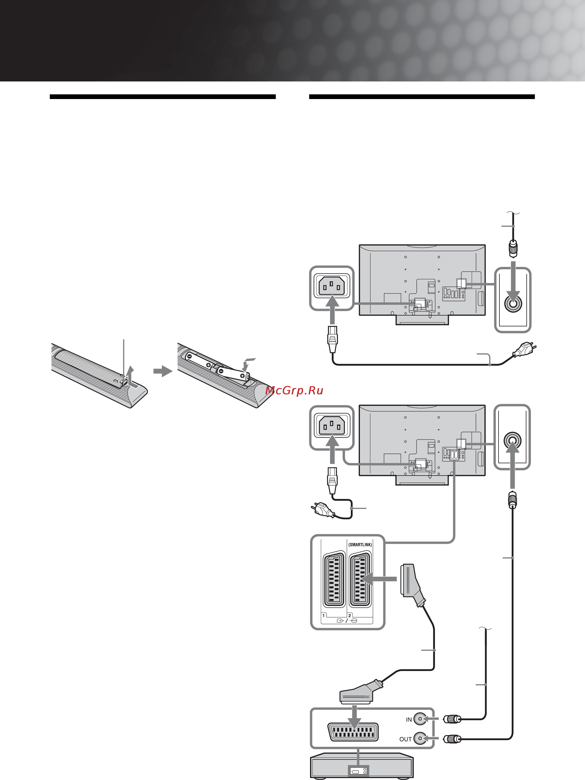 Sony BRAVIA KDL-40D3000 [42/132] Руководство по вводу в эксплуатацию