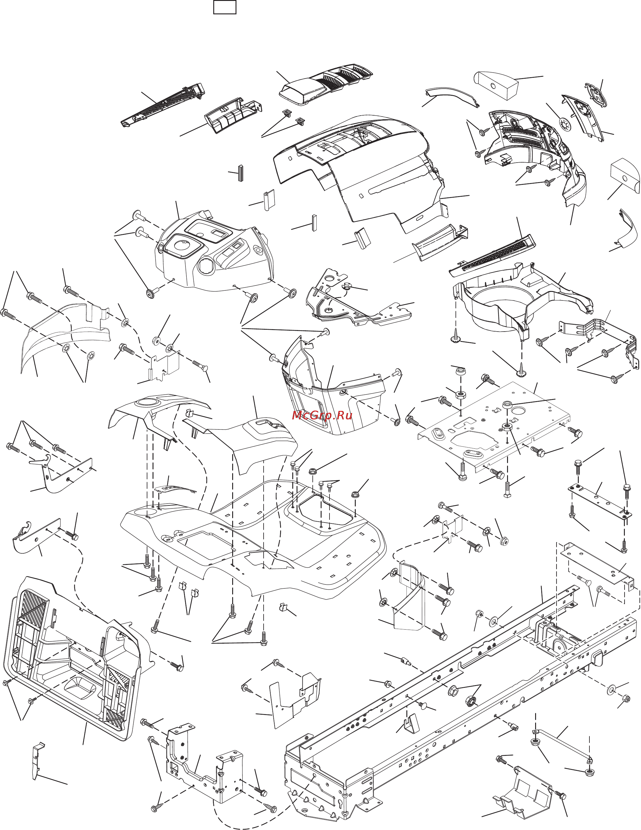 Husqvarna CTH 126 [6/20] Tractor model no cth126 96051001403 product no 960 51 00 14