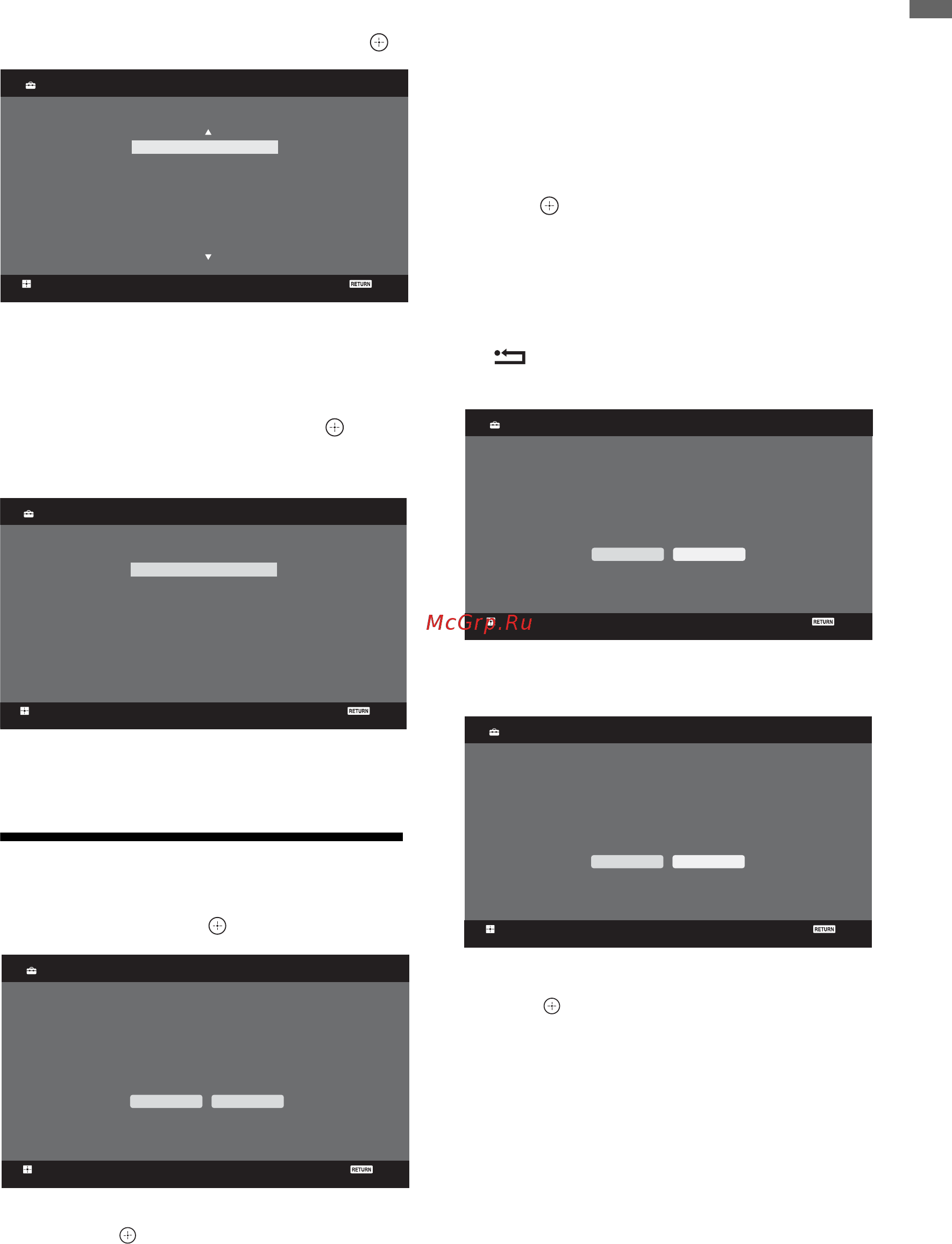 Sony BRAVIA KDL-32W4000 [7/215] To select antenna or cable then press