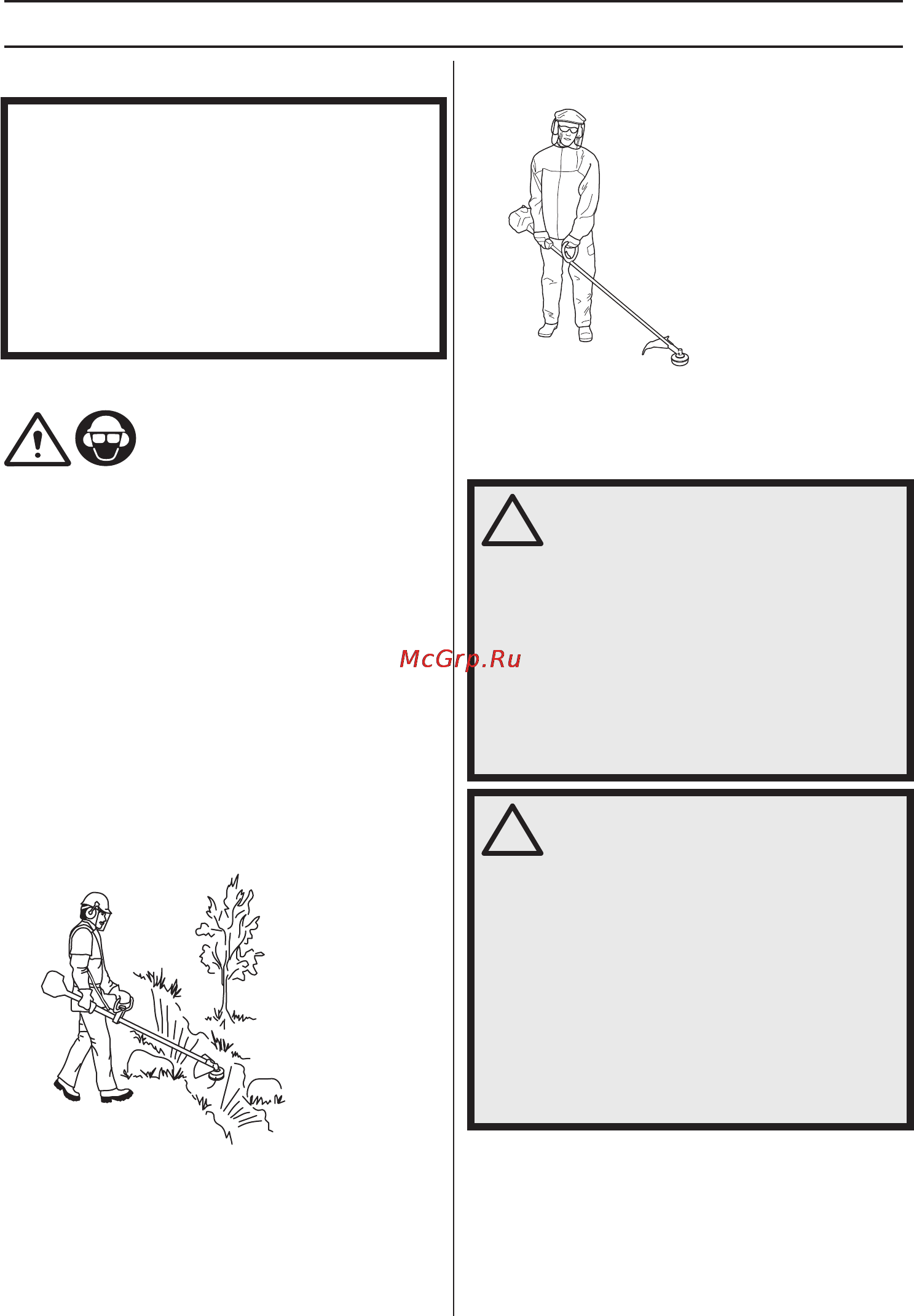 Husqvarna 122C [15/640] General working instructions