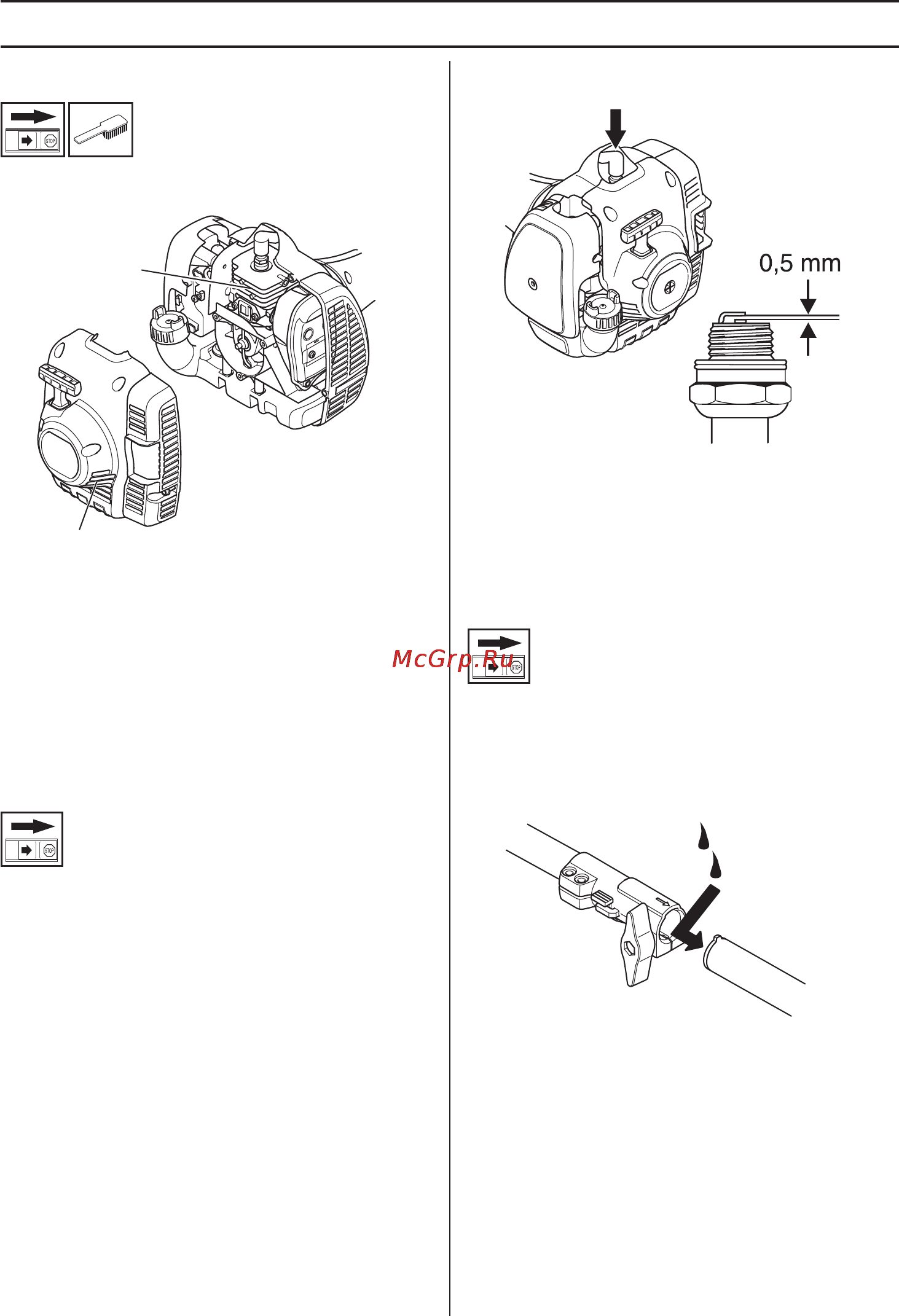 Husqvarna 122C [245/640] Manutenzione