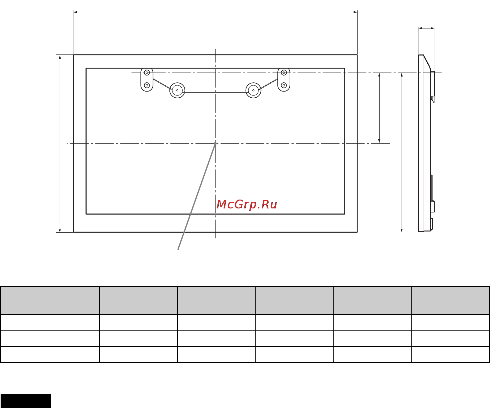 Sony BRAVIA KDL-40NX805 [102/284] Tabell över tv ns installationsmått su wh500