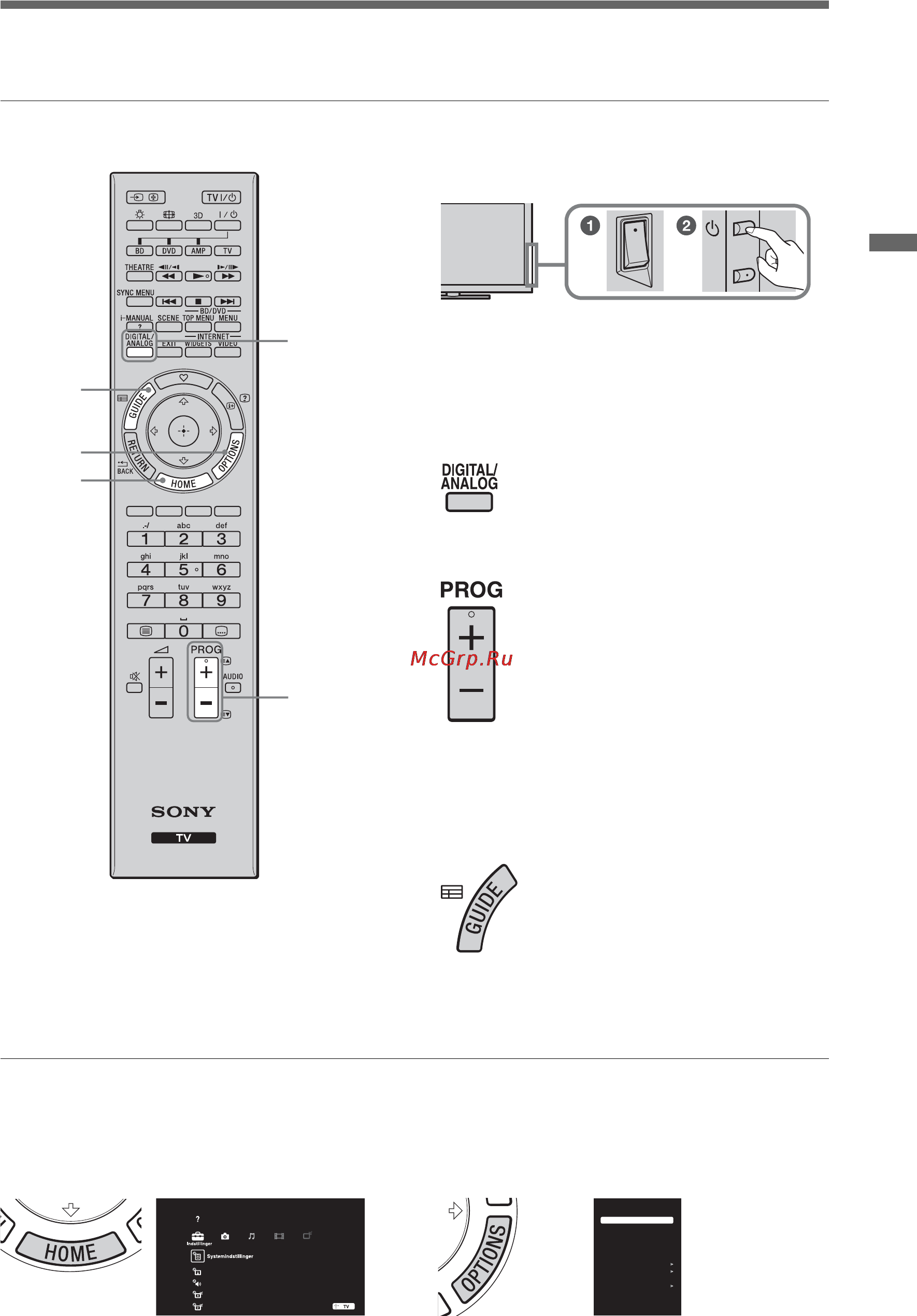 Sony BRAVIA KDL-46NX715 [115/284] Brug af tv et