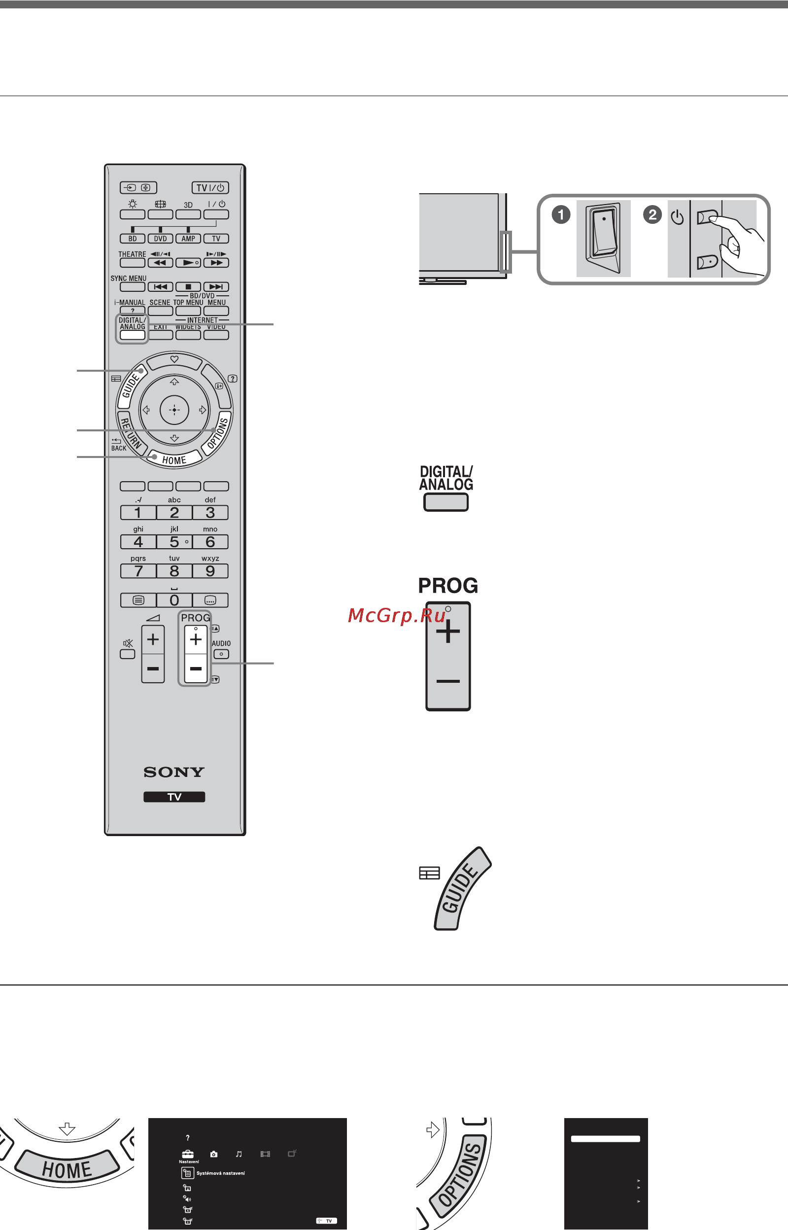Sony BRAVIA KDL-52NX805 [214/284] Sledování tv