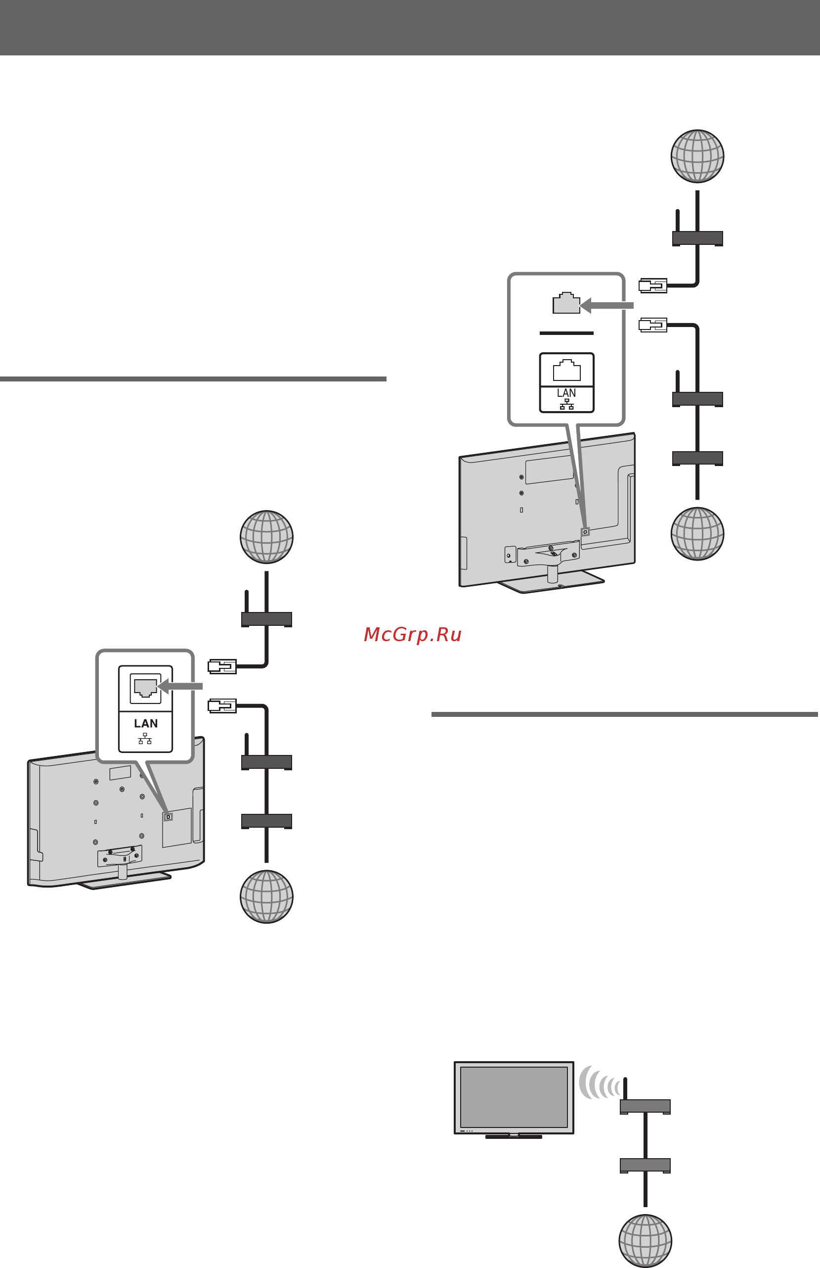 Sony BRAVIA KDL-46HX820 [80/188] Préparation d un réseau filaire