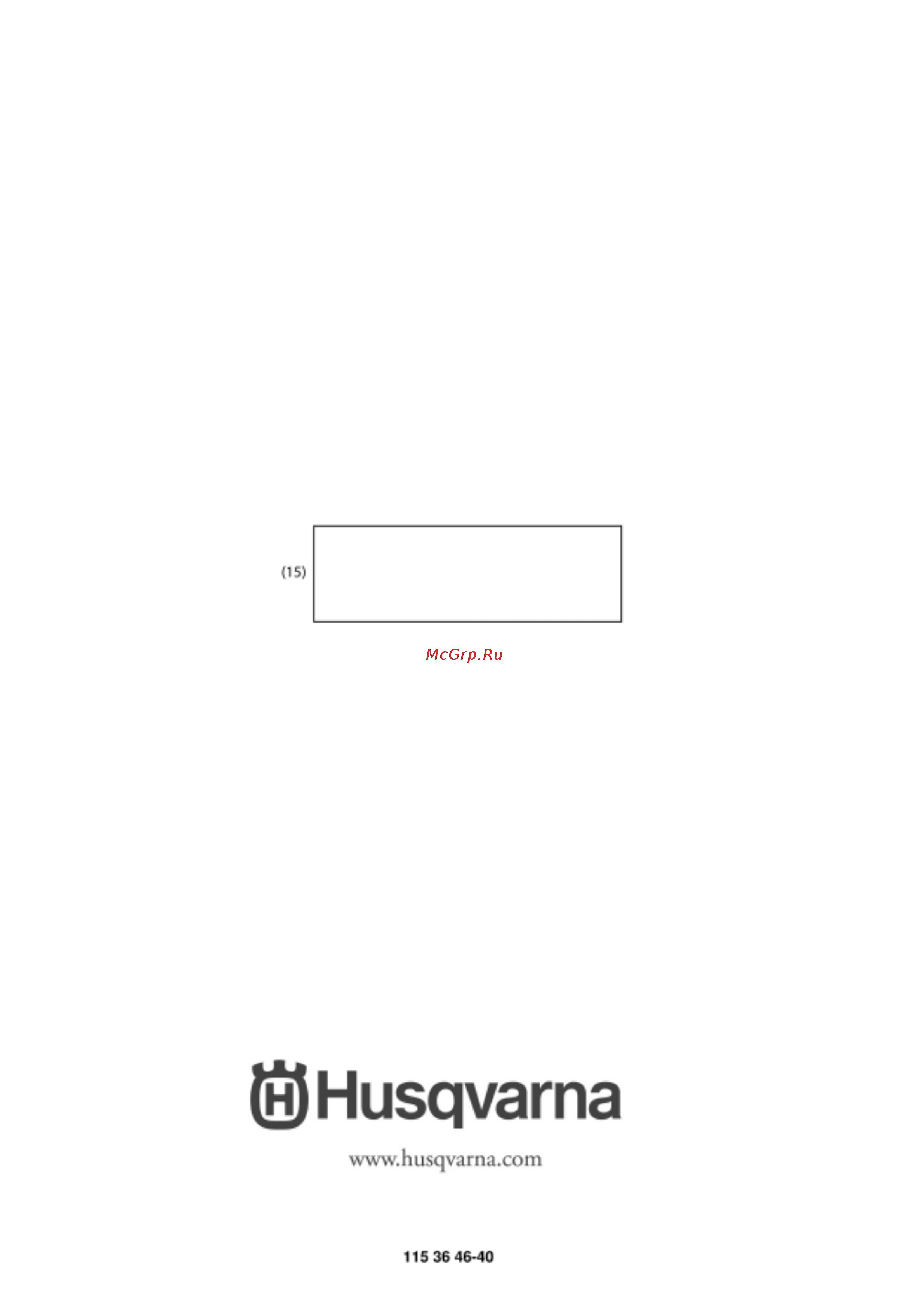 Husqvarna TF 324 Инструкция по эксплуатации онлайн [48/48] 86665