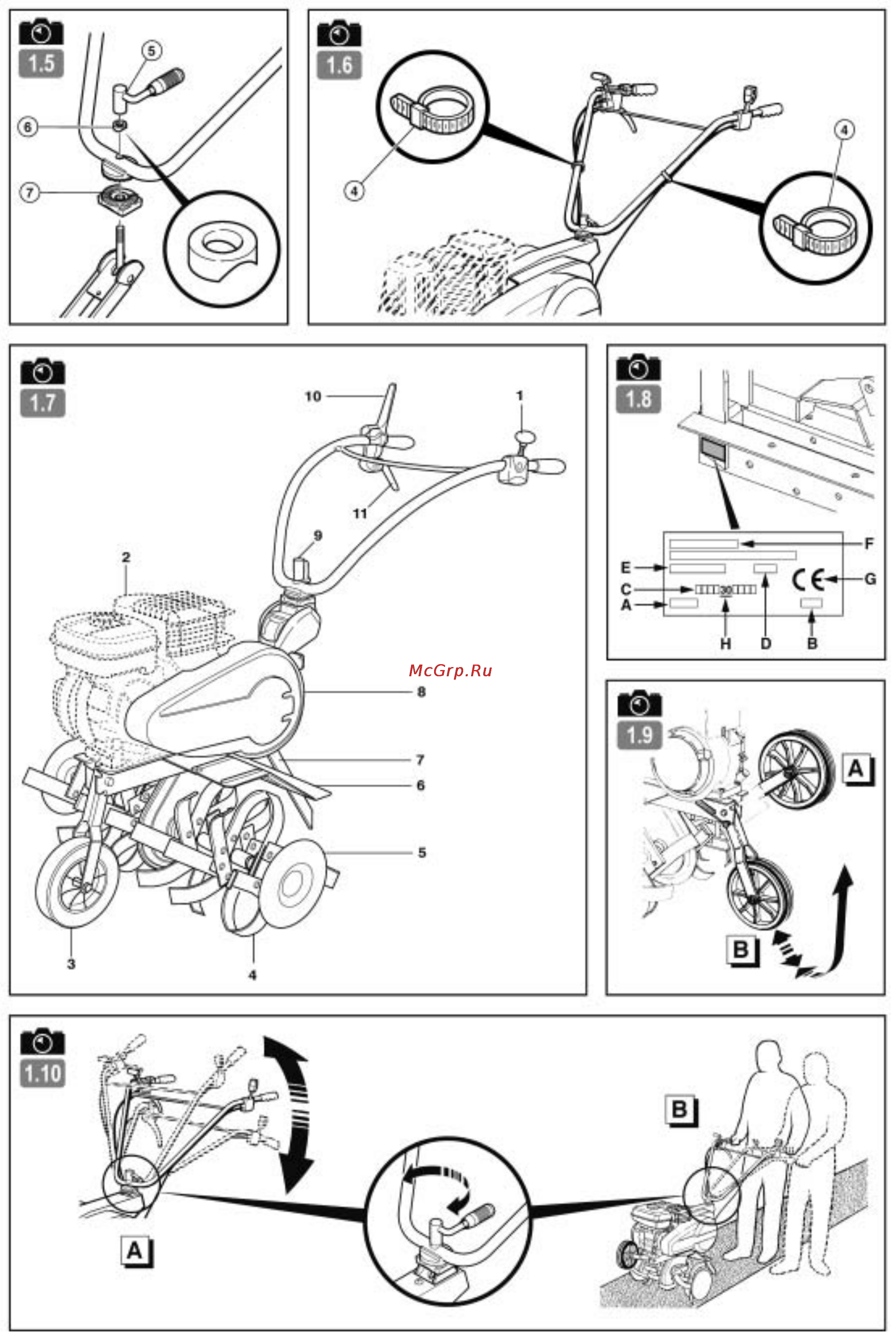 Husqvarna TF 324 Инструкция по эксплуатации онлайн [5/48] 86665
