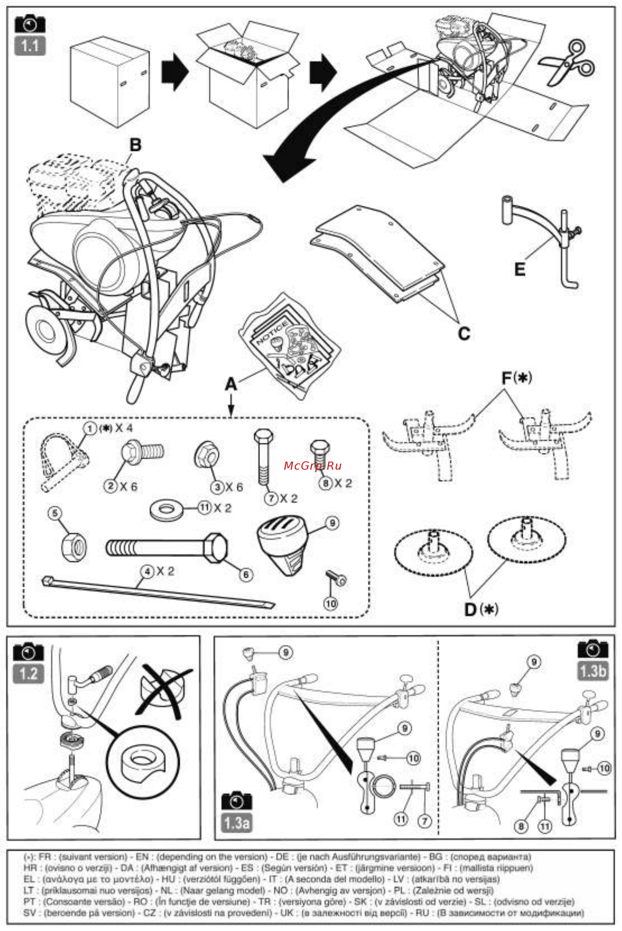 Husqvarna TF434P (9667870-01) Инструкция по эксплуатации онлайн [4/60] 514754