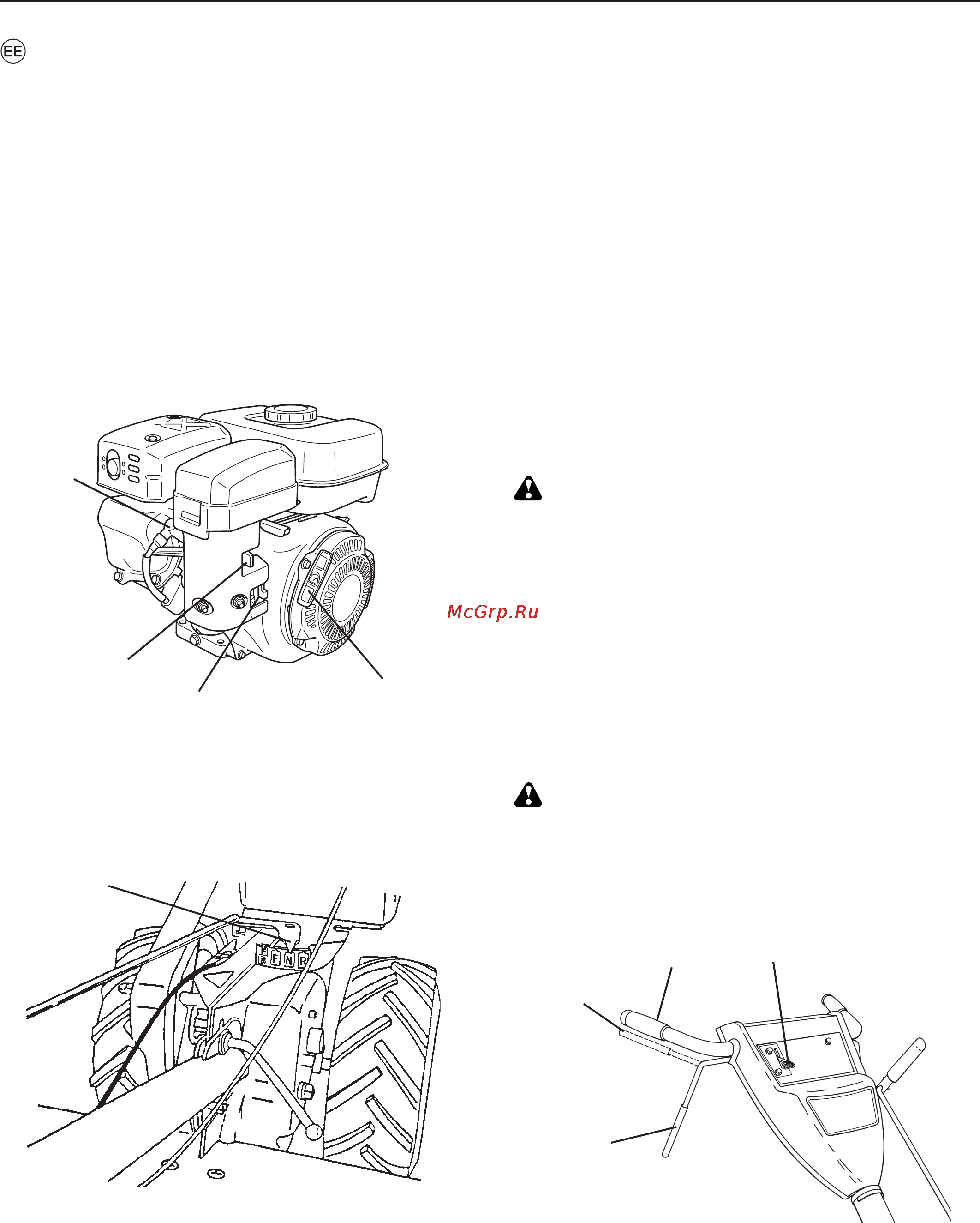 Husqvarna TR 430 [18/60] Hoiatus