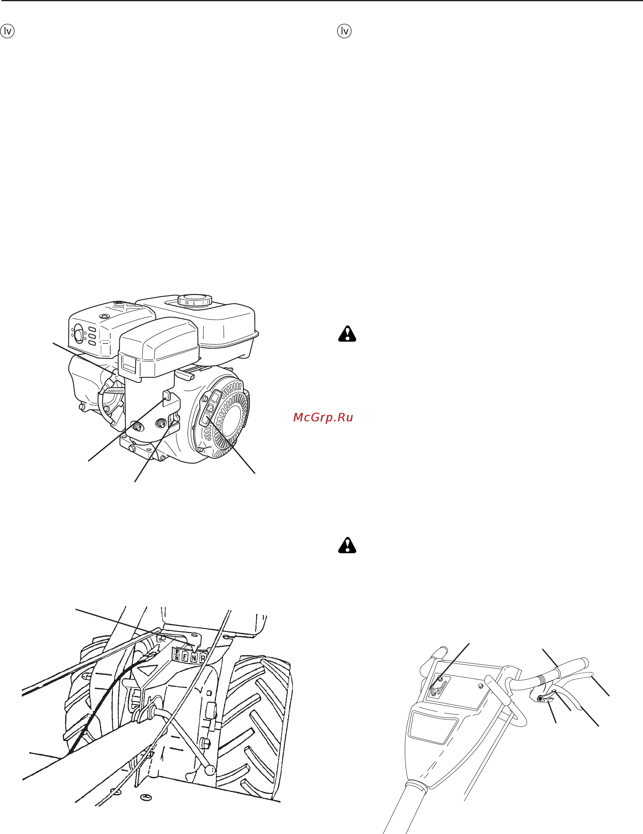Husqvarna TR 530 [20/52] Zaru ekspluatācija