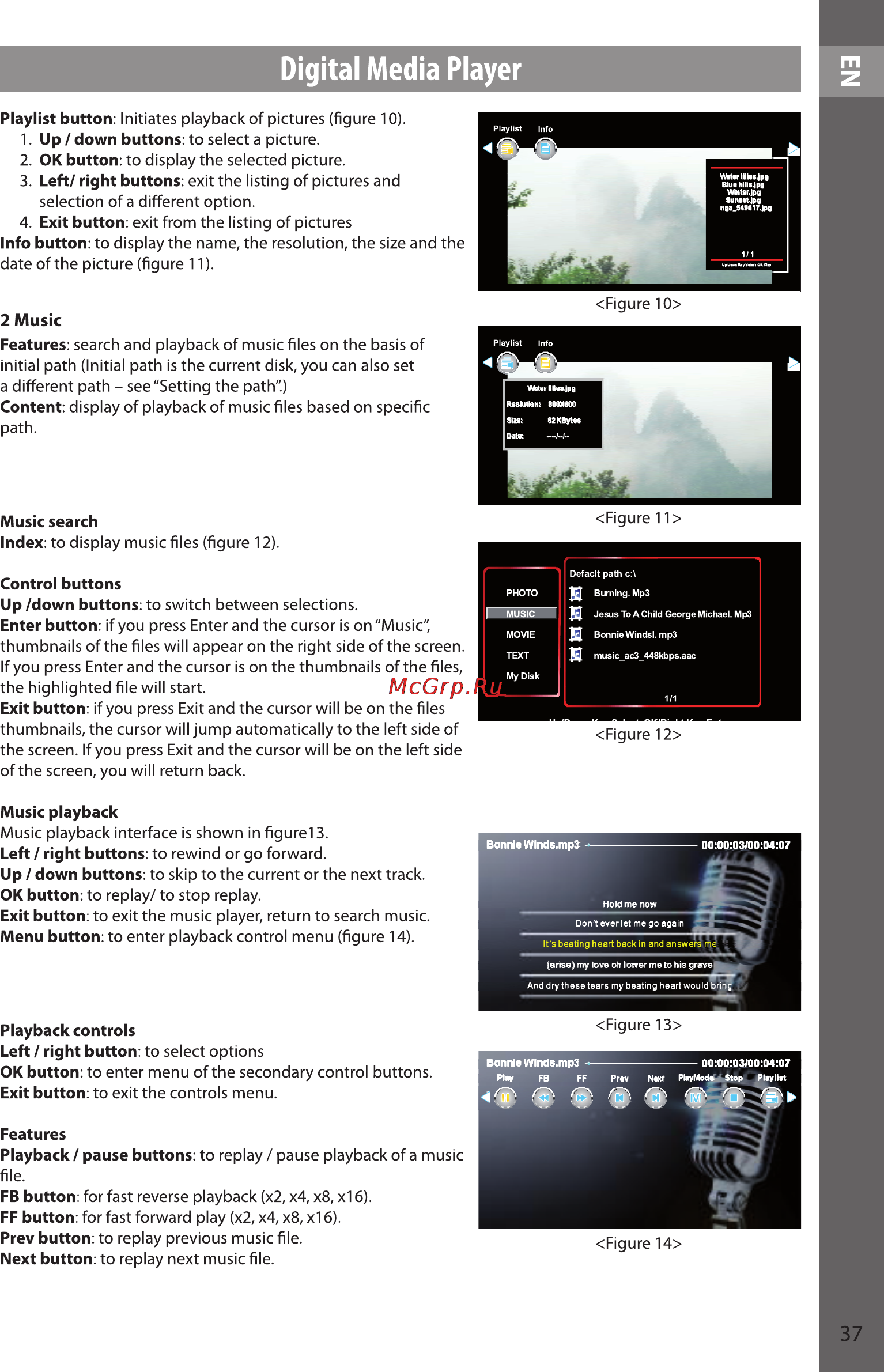 Sencor SLE 48F10M4 [37/48] Digital media player