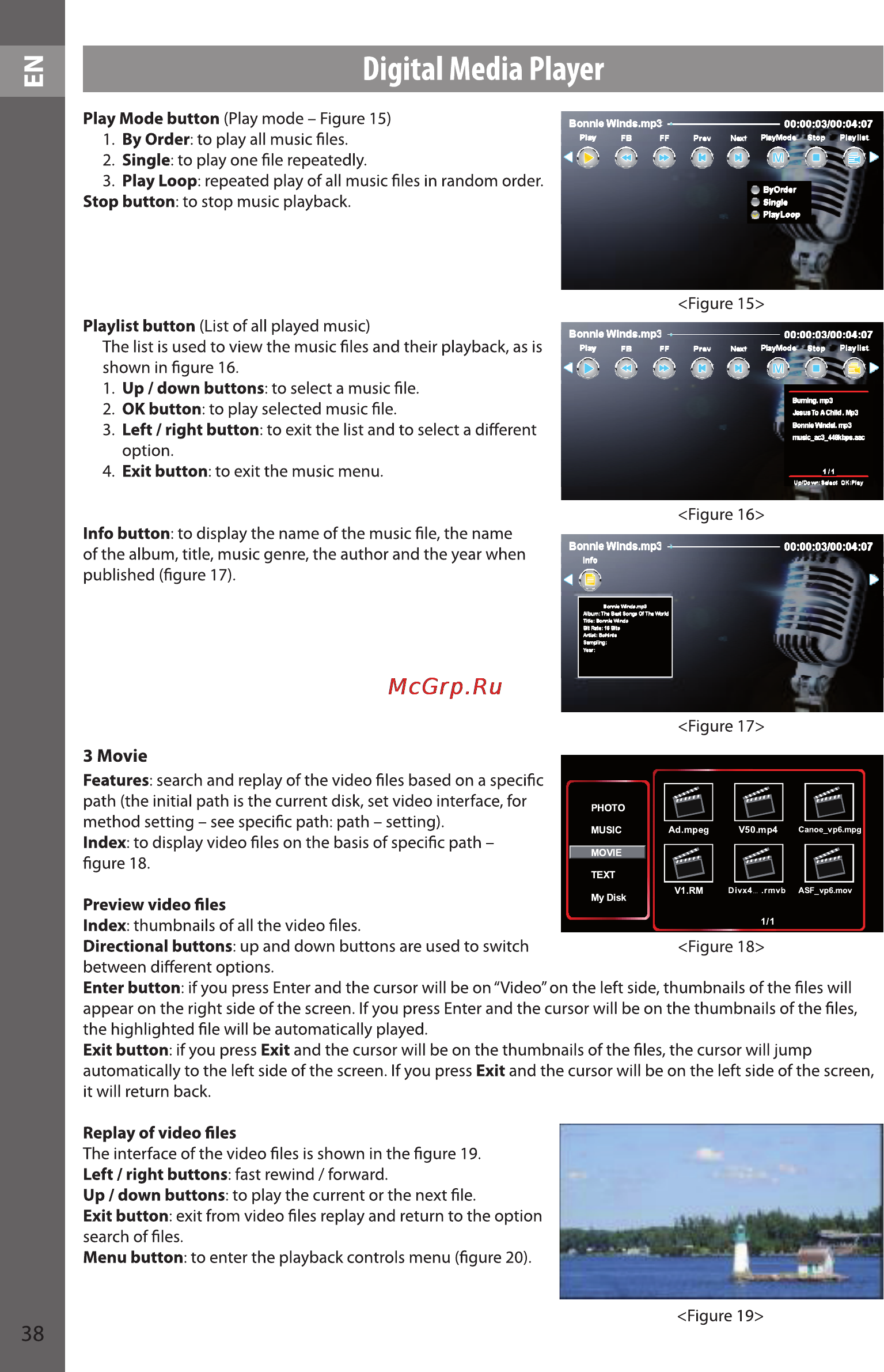 Sencor SLE 48F10M4 [38/48] Digital media player