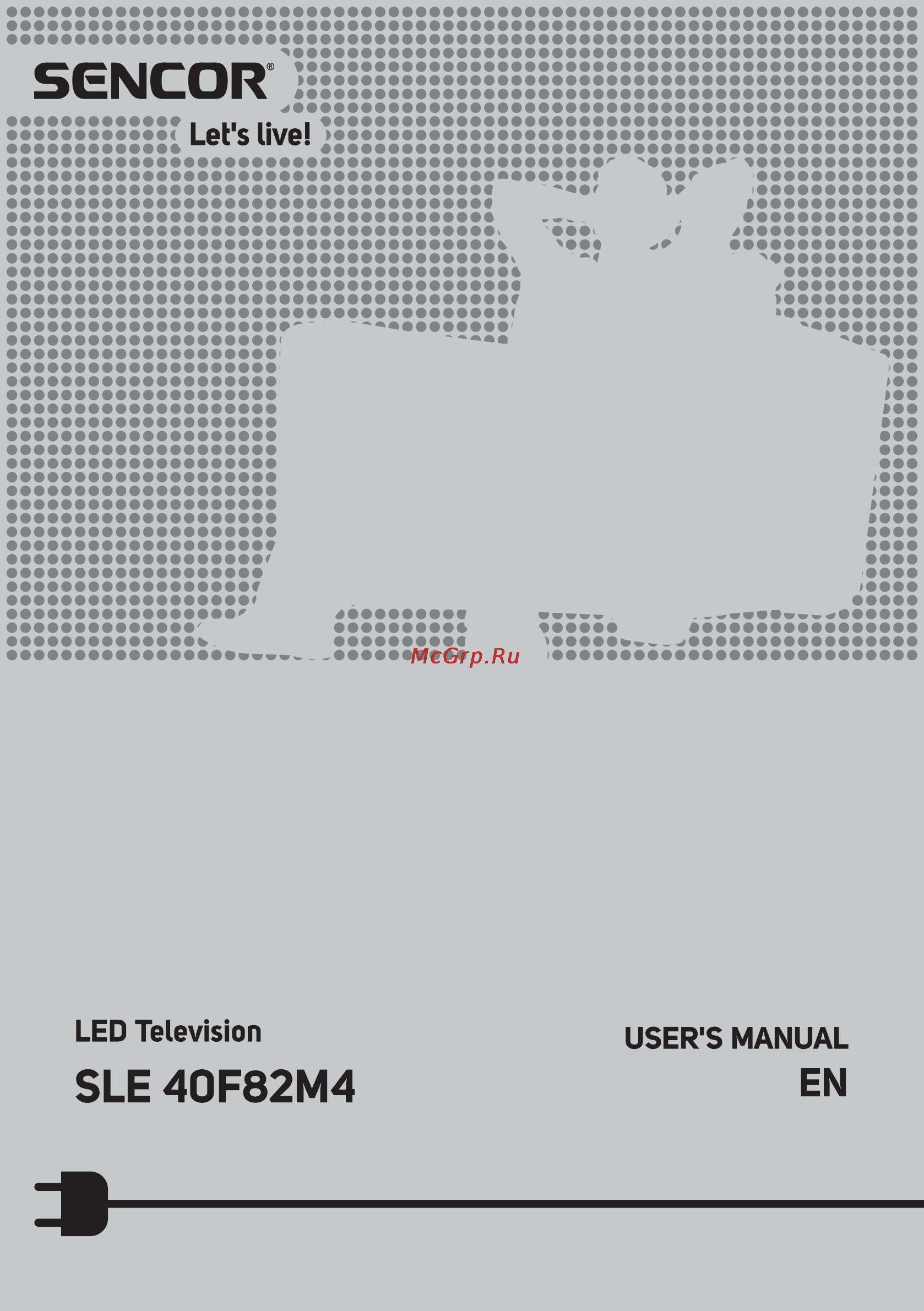 Sencor SLE 40F82M4 Инструкция по эксплуатации онлайн