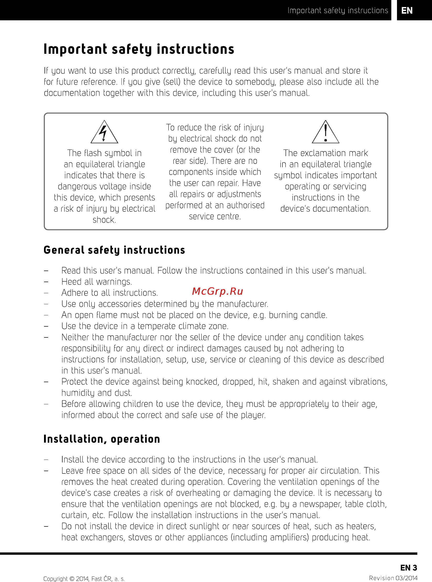 Sencor SLE 40F55M4 [5/36] Important safety instructions