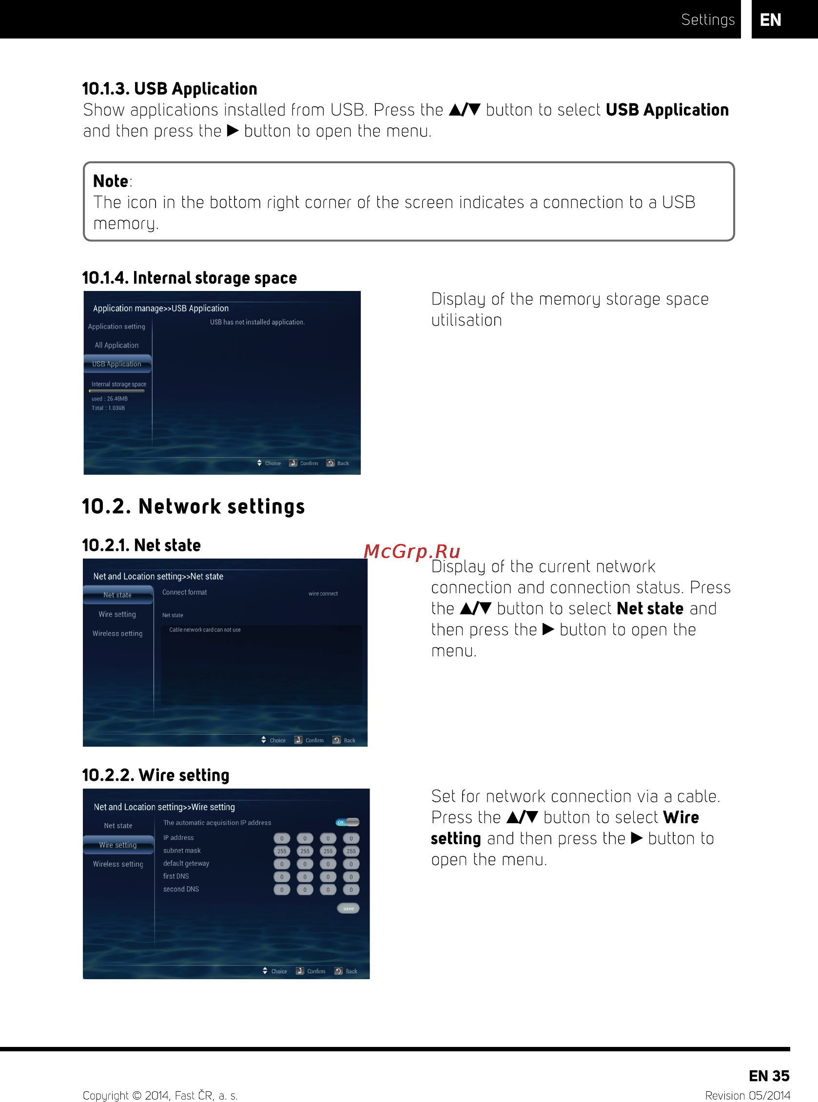 Sencor SLE 39A1000M4 [37/50] Network settings