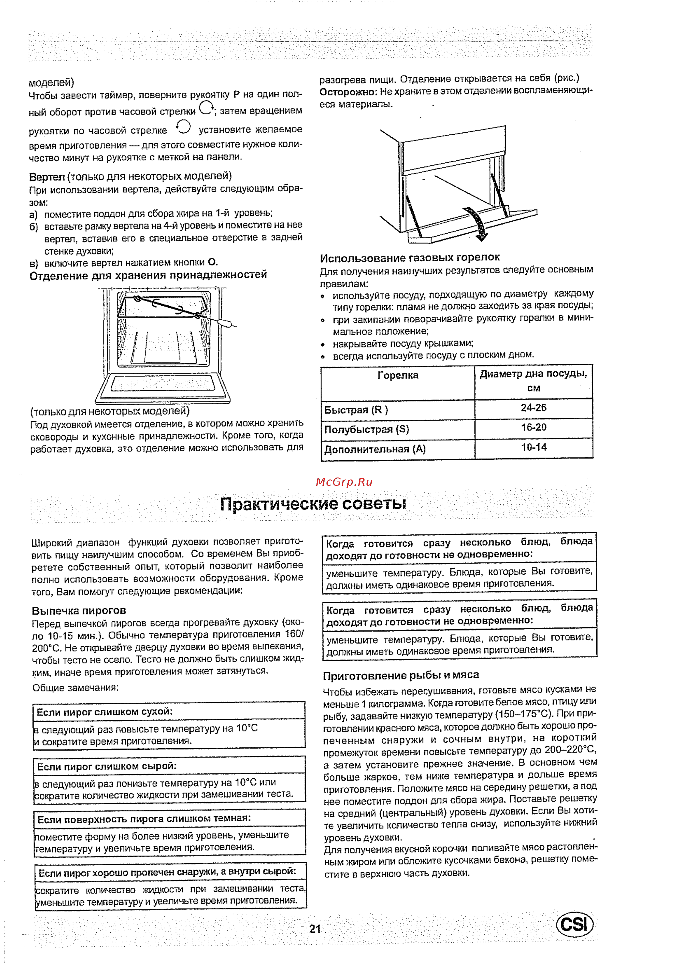 Indesit K1G21S X/R [9/11] Выпечка пирогов