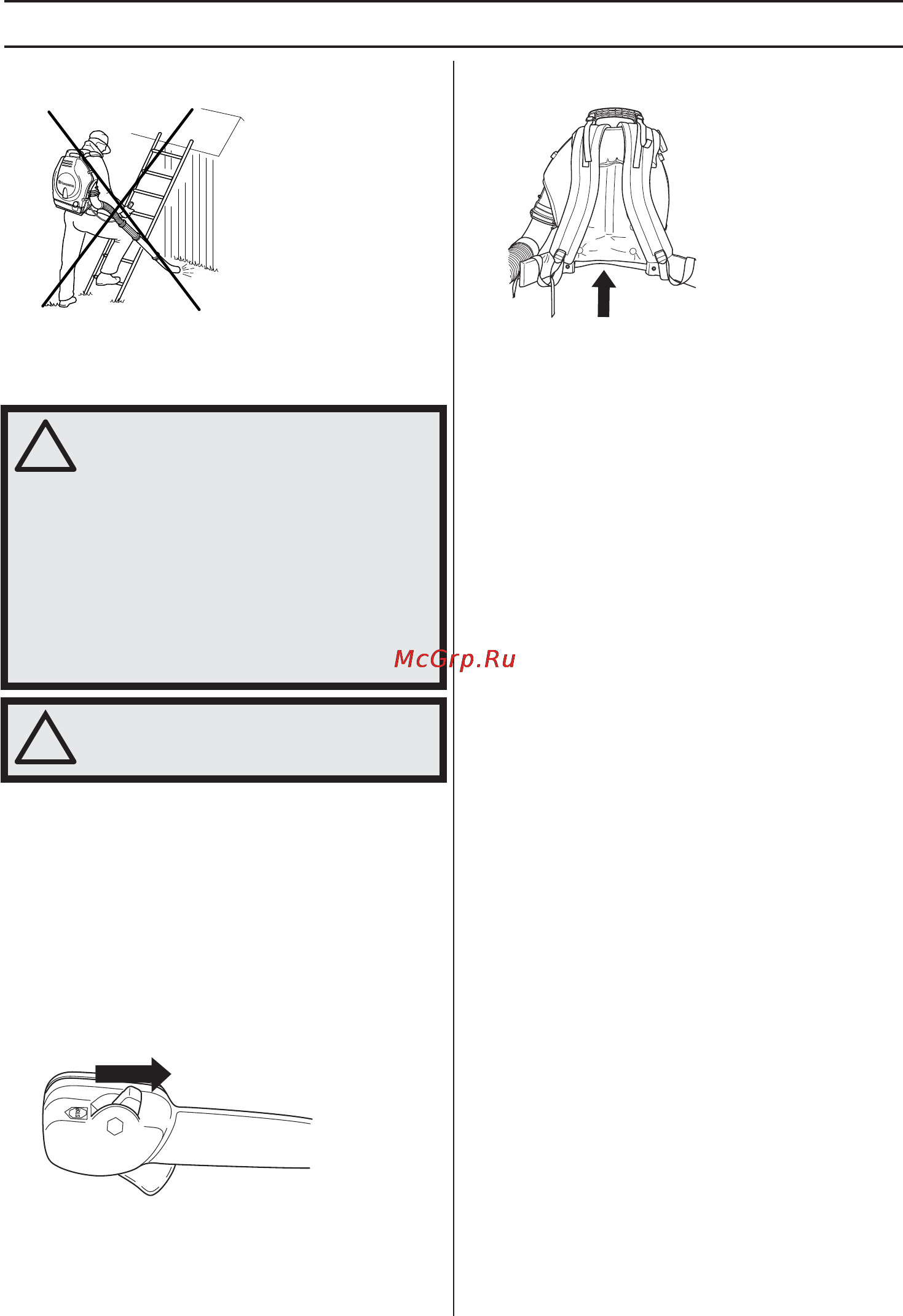 Husqvarna 580BTS [103/458] Instructions de securite