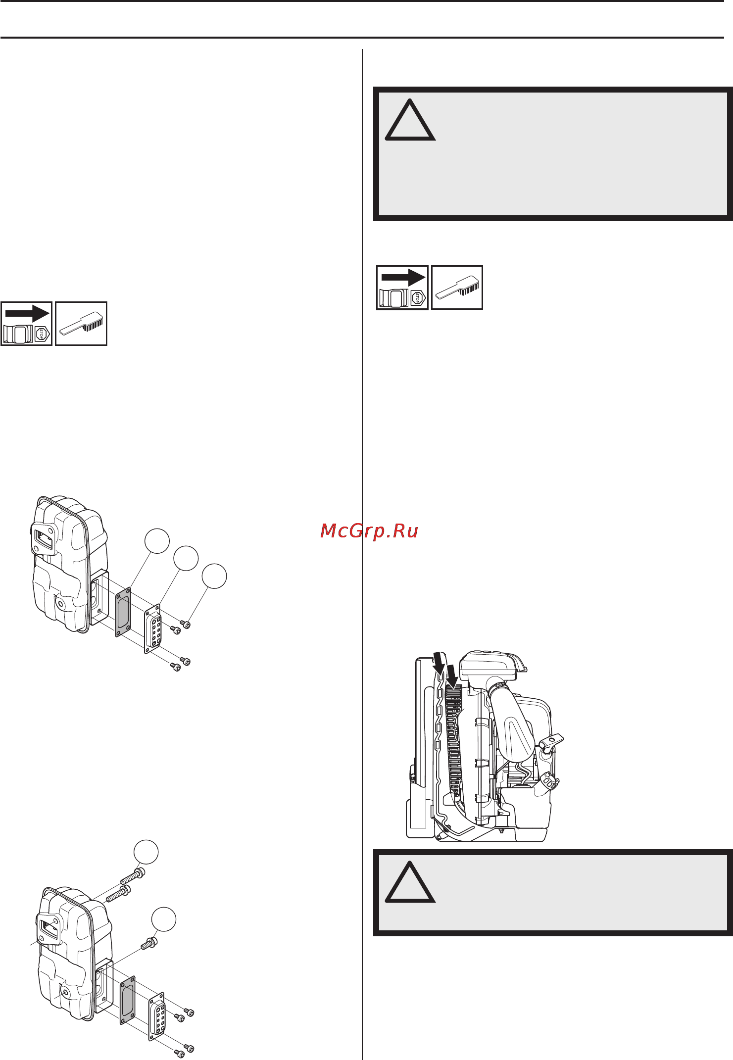 Husqvarna 580BTS [433/458] Íntretinere