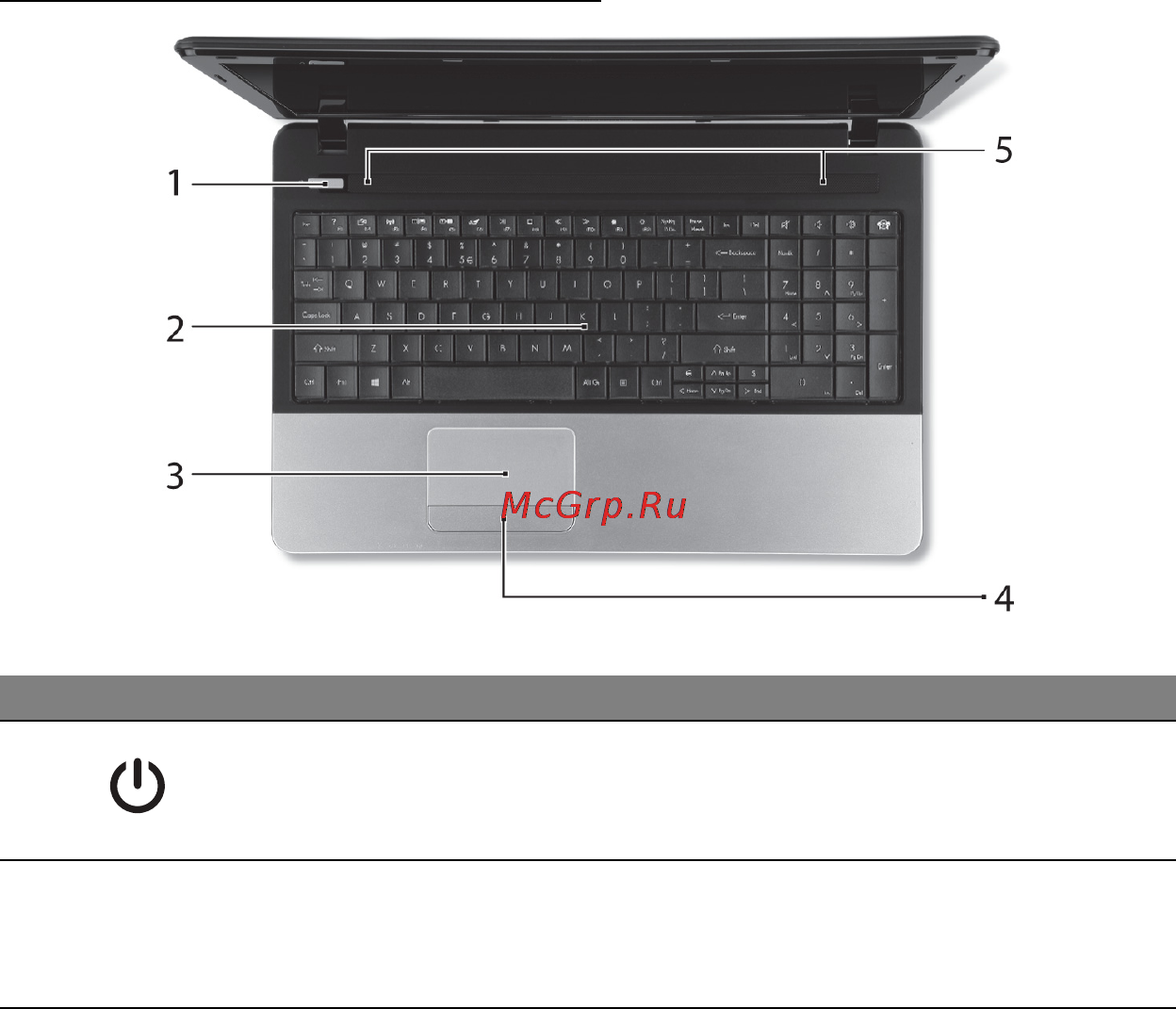 Packard Bell ENTE11HC-20204G50Mnks NX.C1YER.006 [18/131] Значок элемент описание