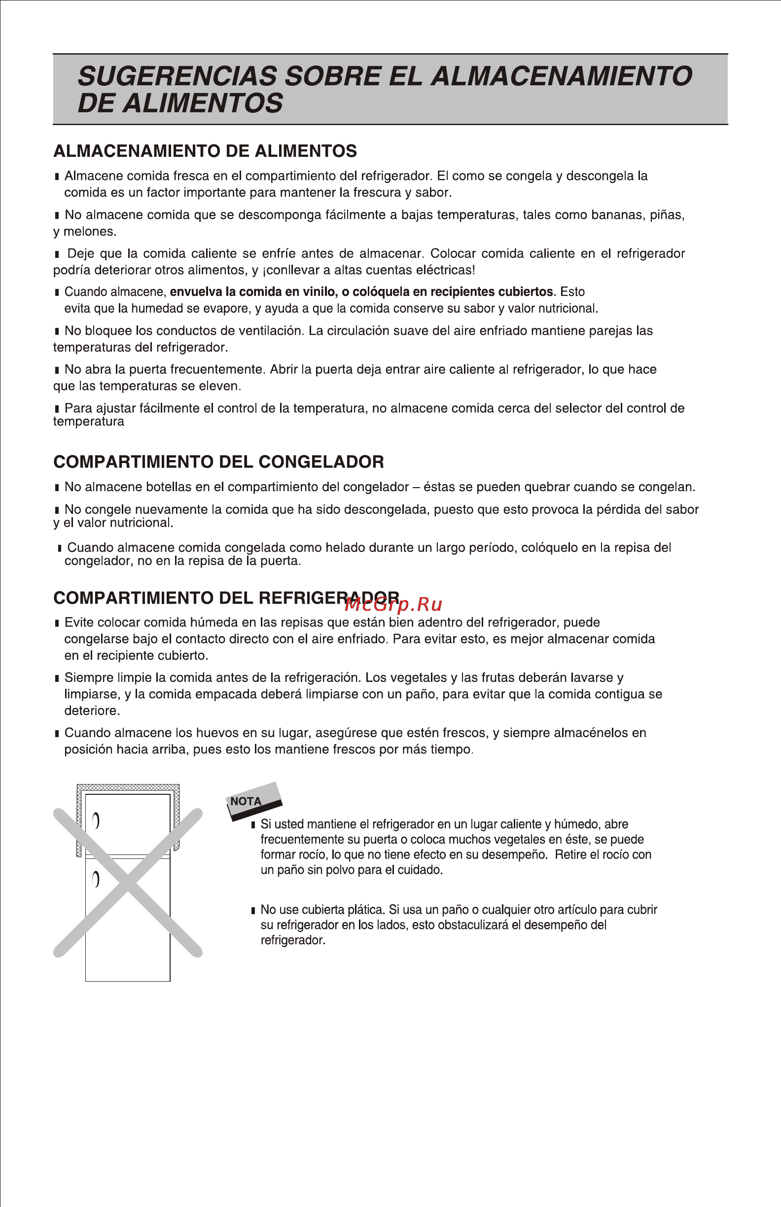LG GR-3322W [21/44] Page 21