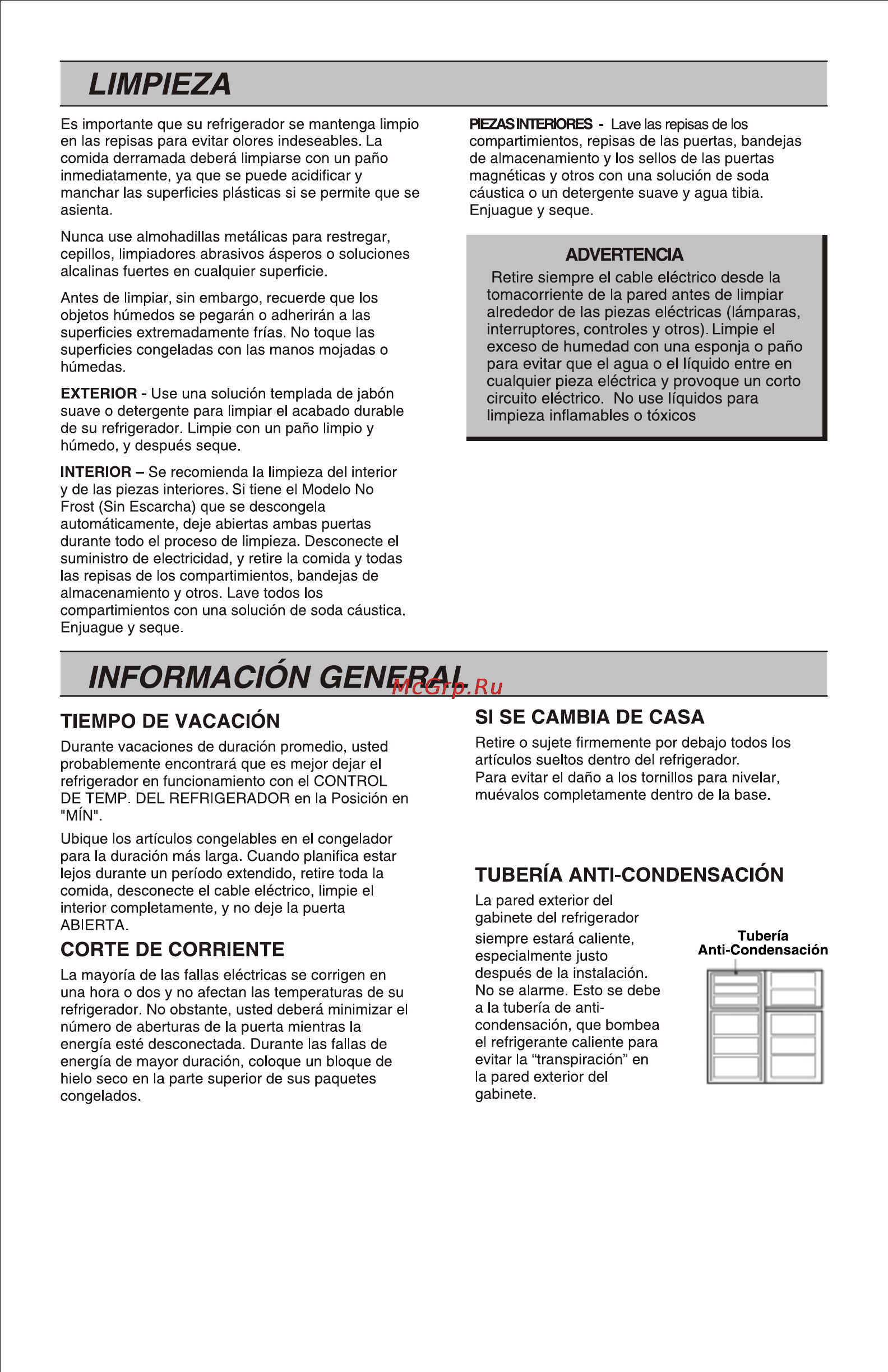 LG GR-3322W [22/44] Page 22