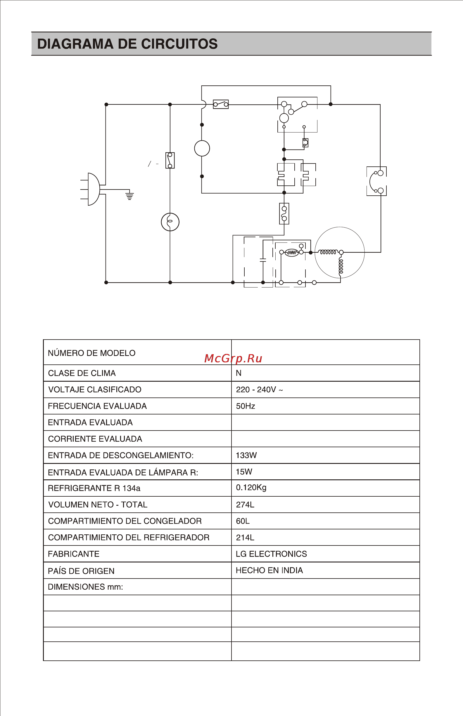 LG GR-3322W [25/44] Page 25