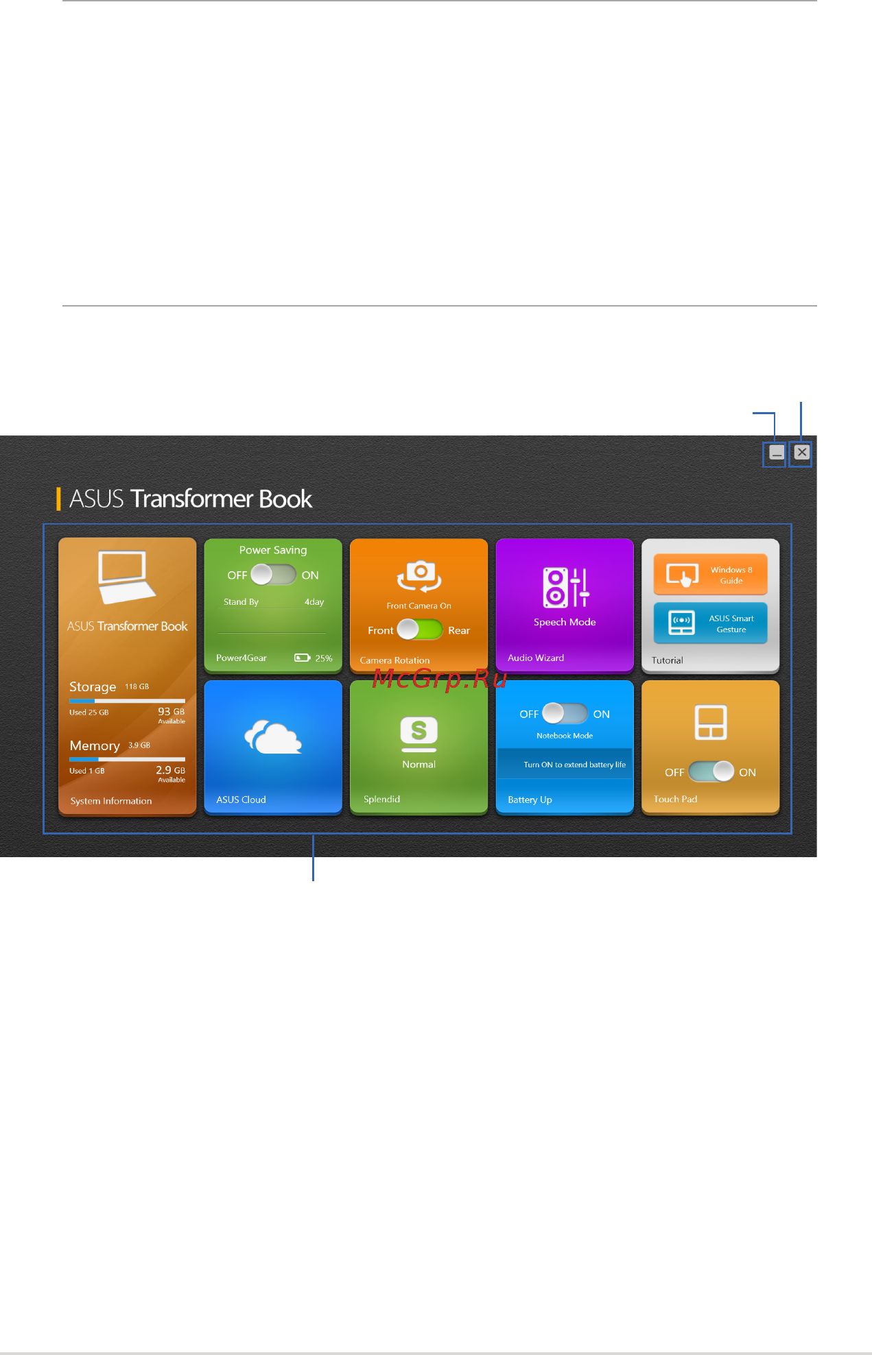Asus TX300CA-C4021P [73/120] Asus transformer book app launcher