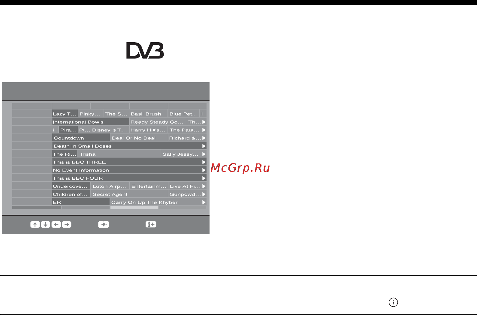 Sony BRAVIA KDL-32L4000 [160/255] Checking the digital electronic programme guide epg