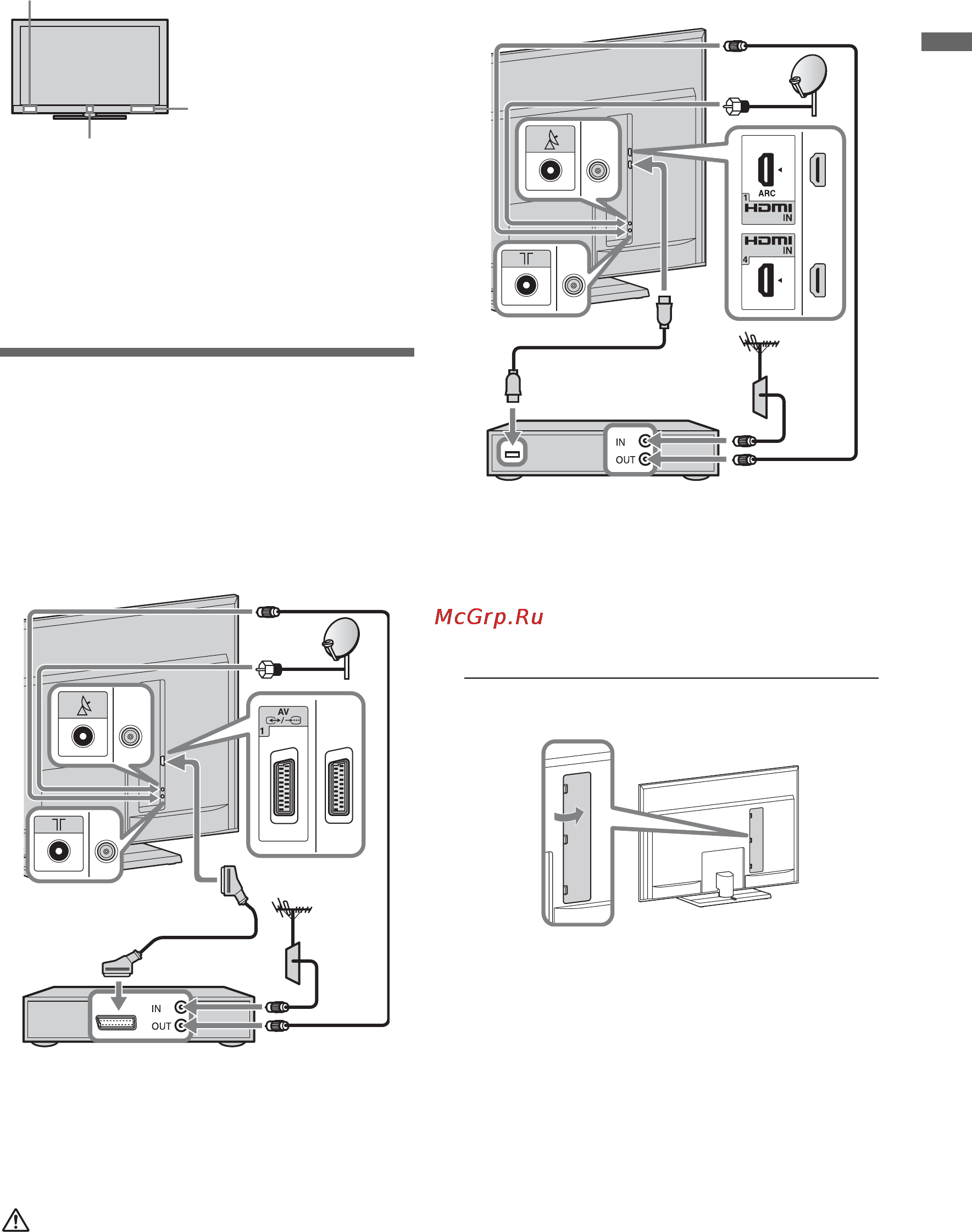 Sony BRAVIA KDL-40LX905 [101/148] Odkręcanie obudowy gniazd