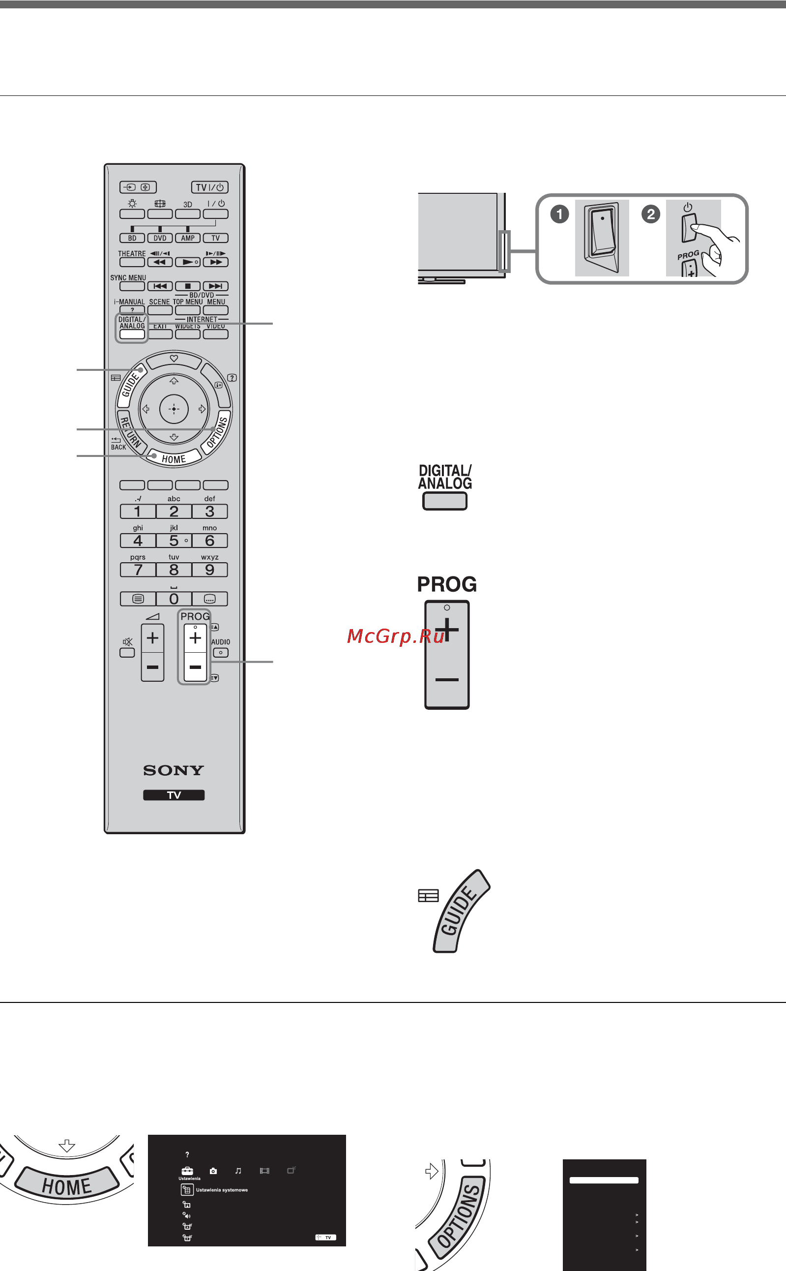 Sony BRAVIA KDL-60LX905 [106/148] Oglądanie telewizji