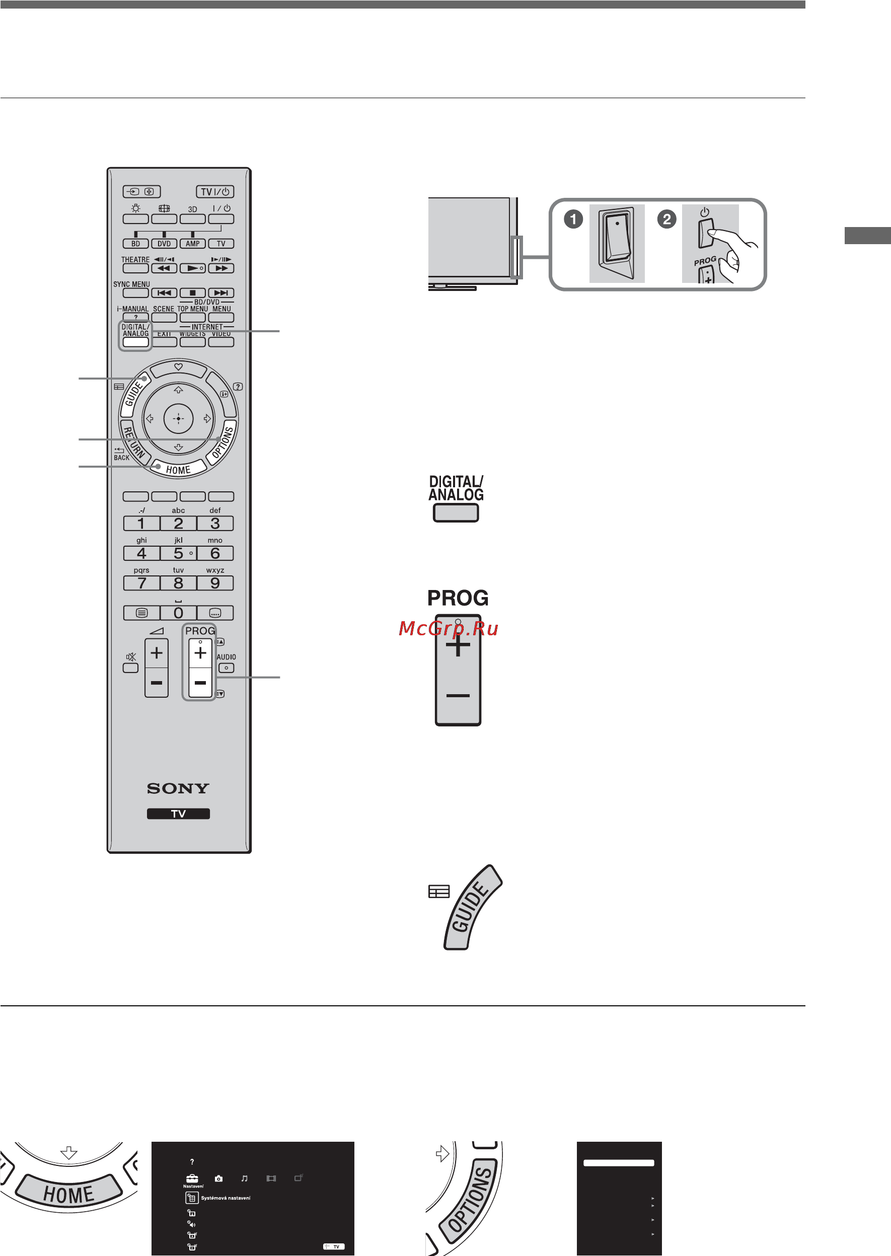 Sony BRAVIA KDL-52LX905 [57/148] Sledování tv