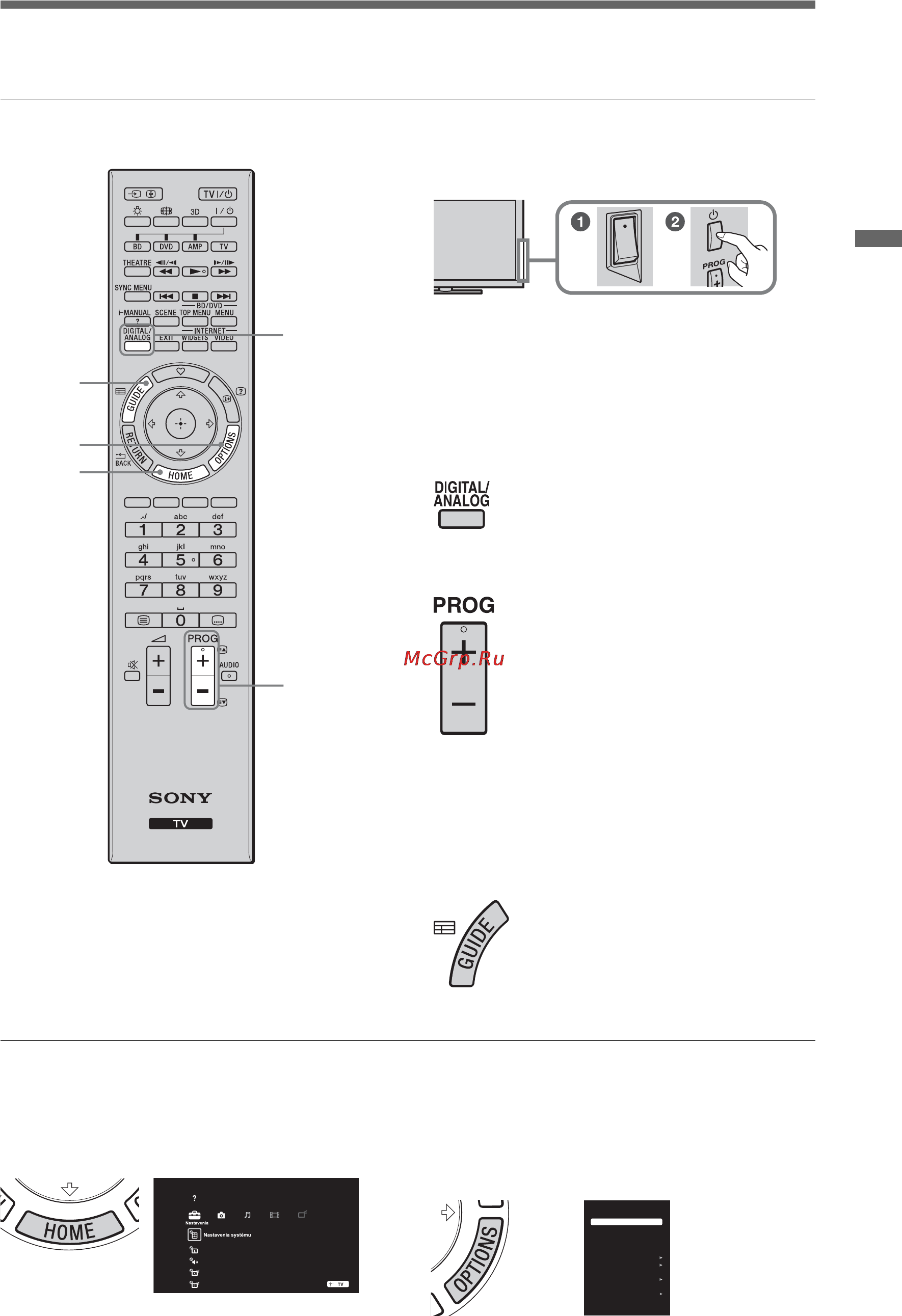 Sony BRAVIA KDL-60LX905 [81/148] Sledovanie tv vysielania