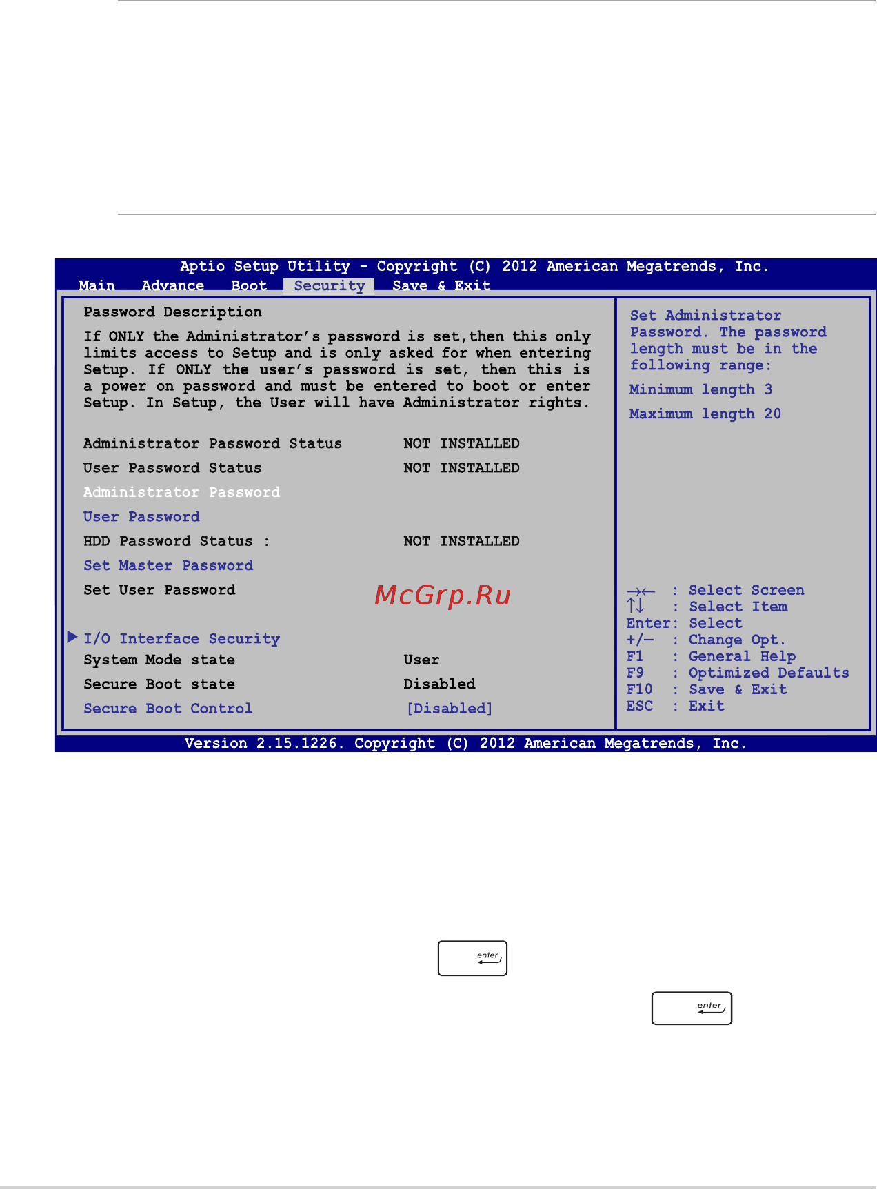 Asus U38DT-R3001H [64/96] Security