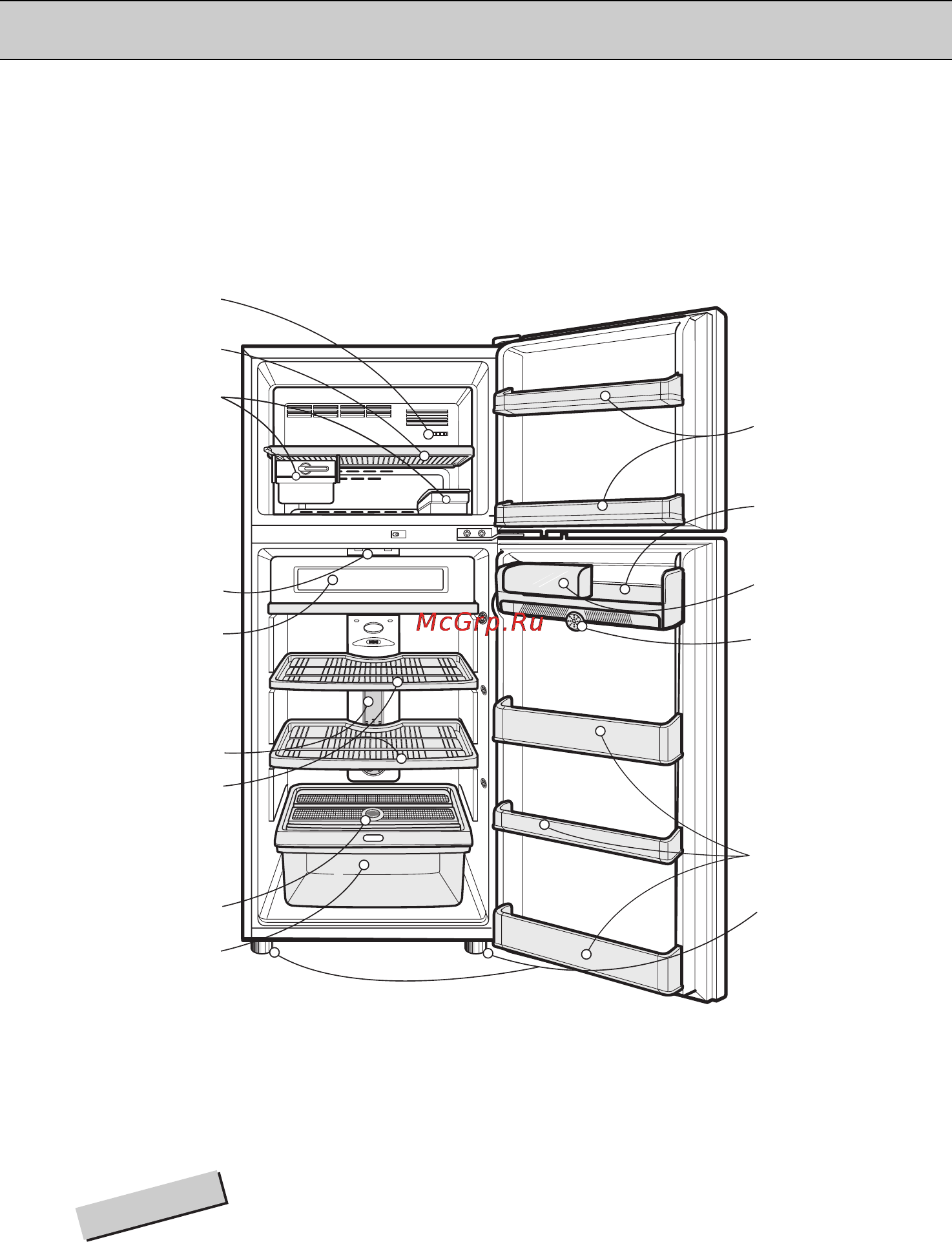 LG GR-M392YLQ [10/21] Морозильно е отделение