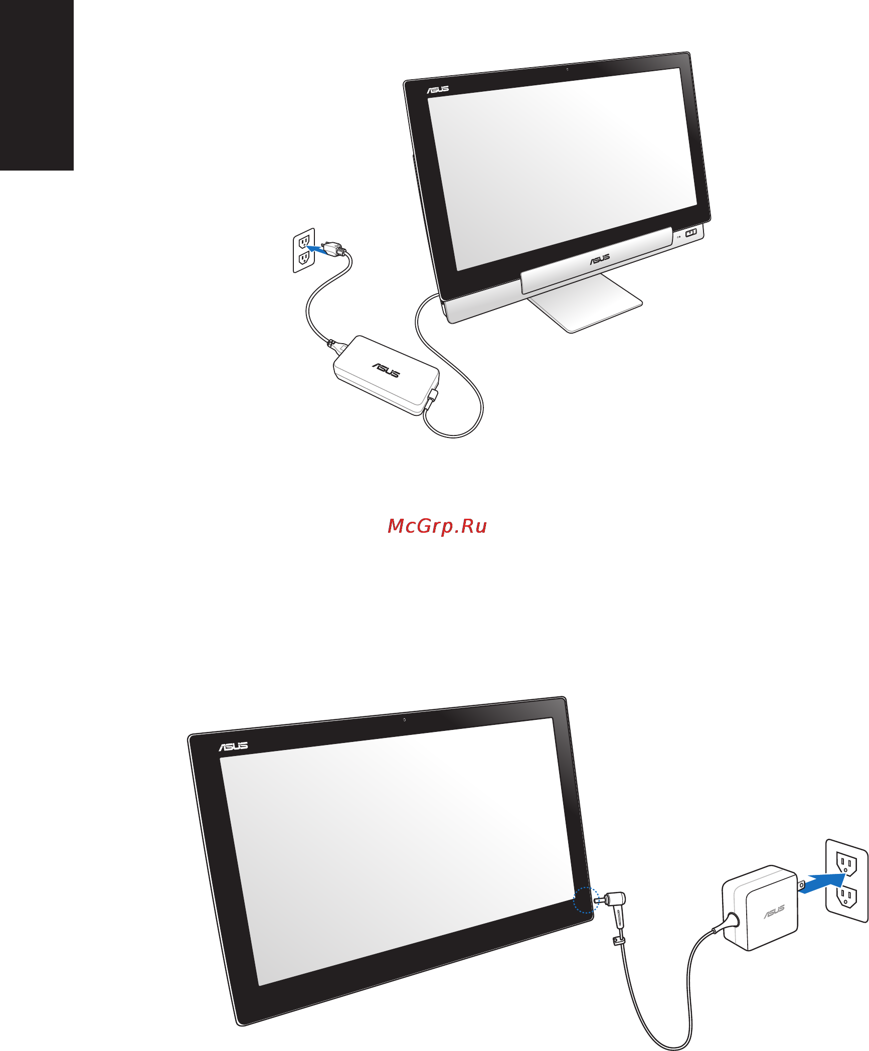 Asus P1801-B059K (90PT00I1000890Q) [20/58] Включение устройства