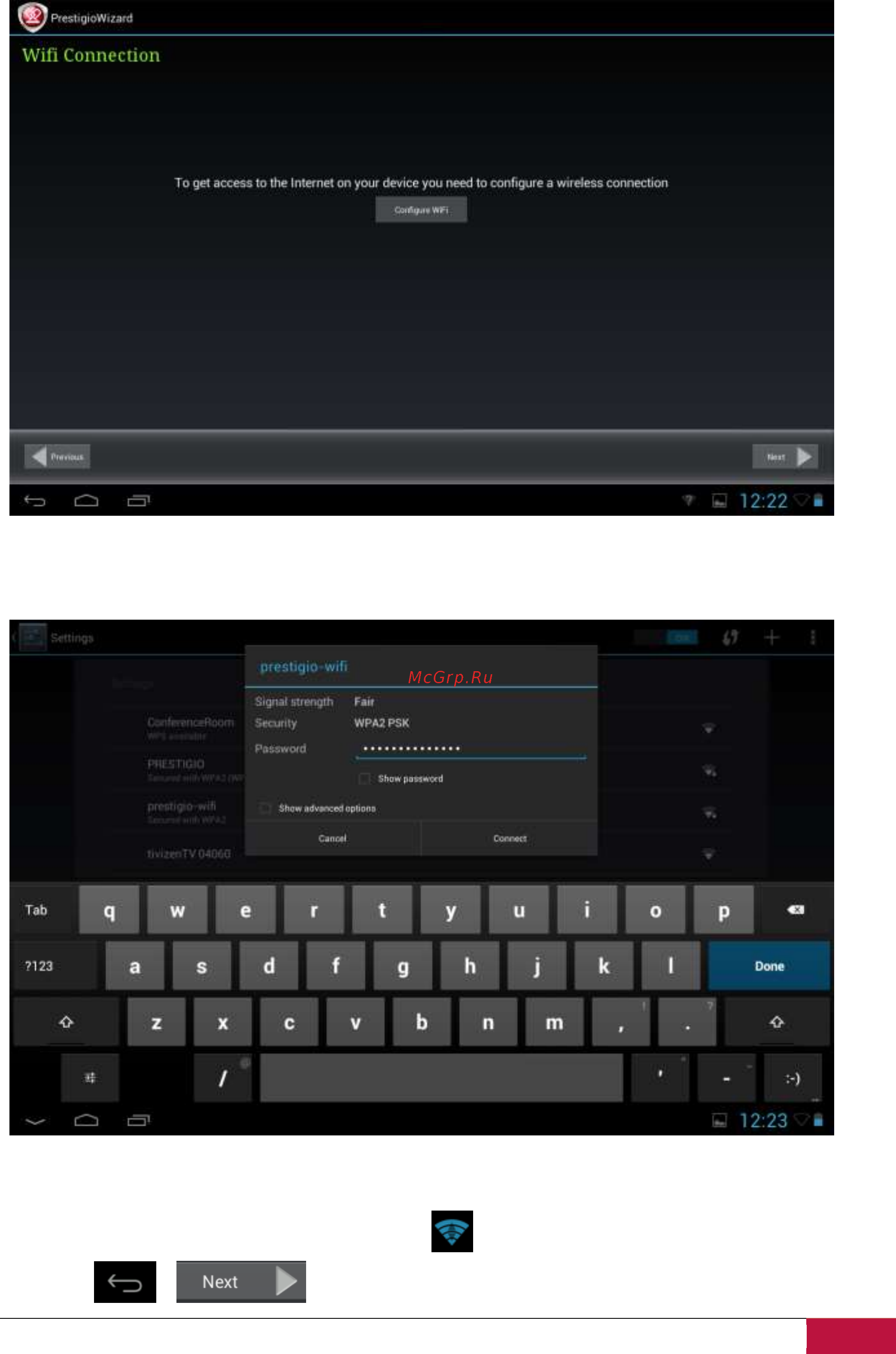Prestigio MultiPad 7.0 PMP5870C Ultra Duo Инструкция по эксплуатации онлайн [11/61] 86945