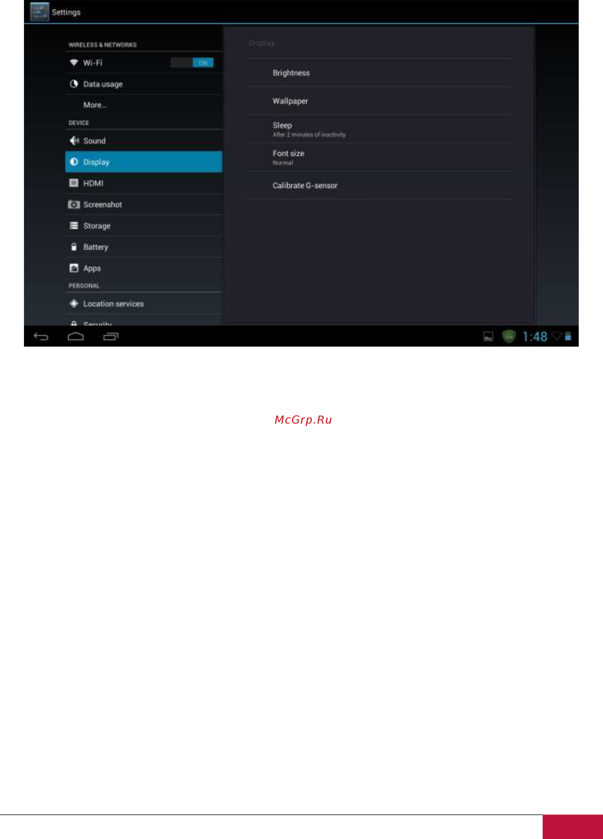 Prestigio MultiPad 7.0 PMP5870C Ultra Duo [41/61] Экран