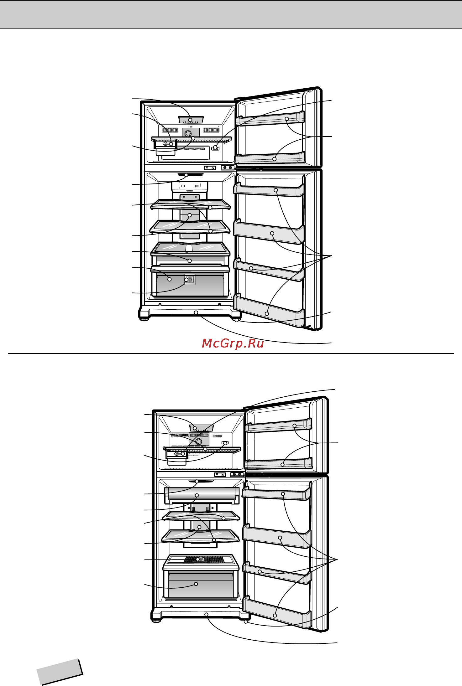LG GR-M602YLQ [18/72] Inner parts