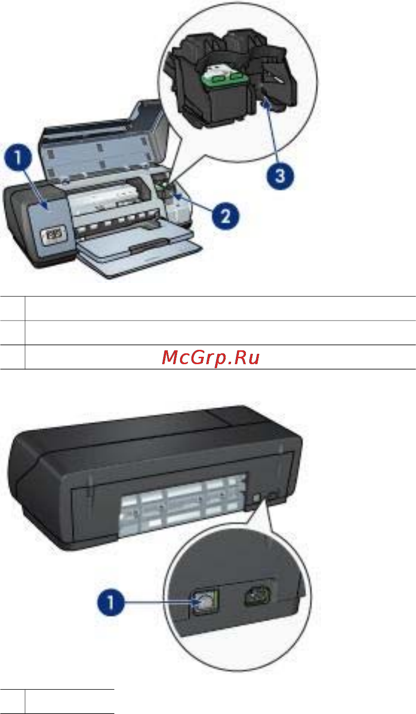 HP DeskJet 5743 [8/106] Клавиши и индикаторы
