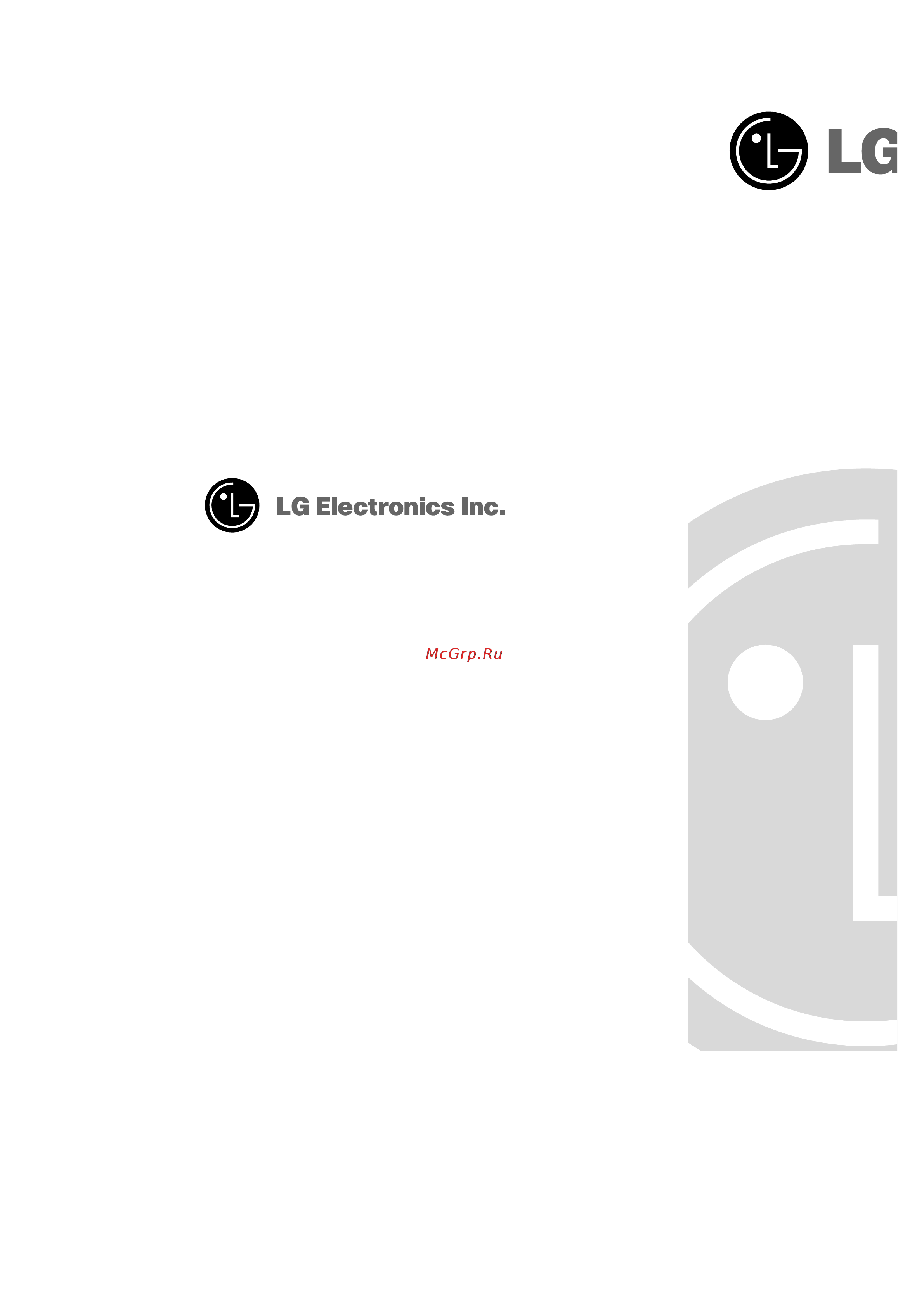 LG GR-T476DM Инструкция по эксплуатации онлайн [13/13] 86983