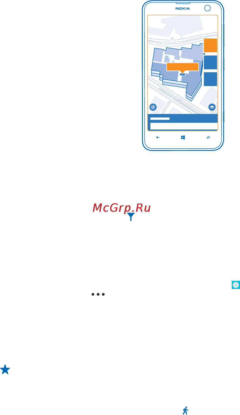 Nokia Lumia 625 Orange (RM-941) [79/127] Определение маршрутов к месту