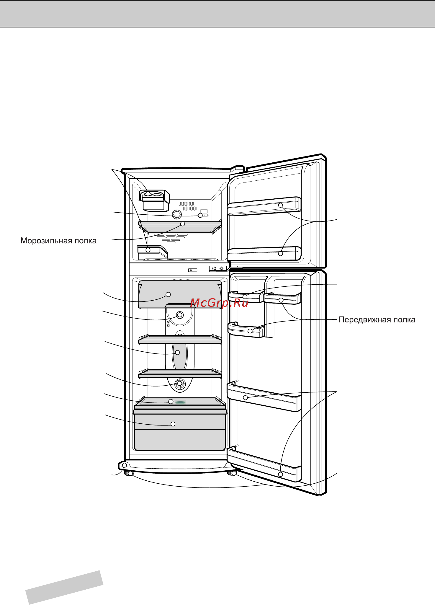 LG GR-U252S [4/12] Схема устройства