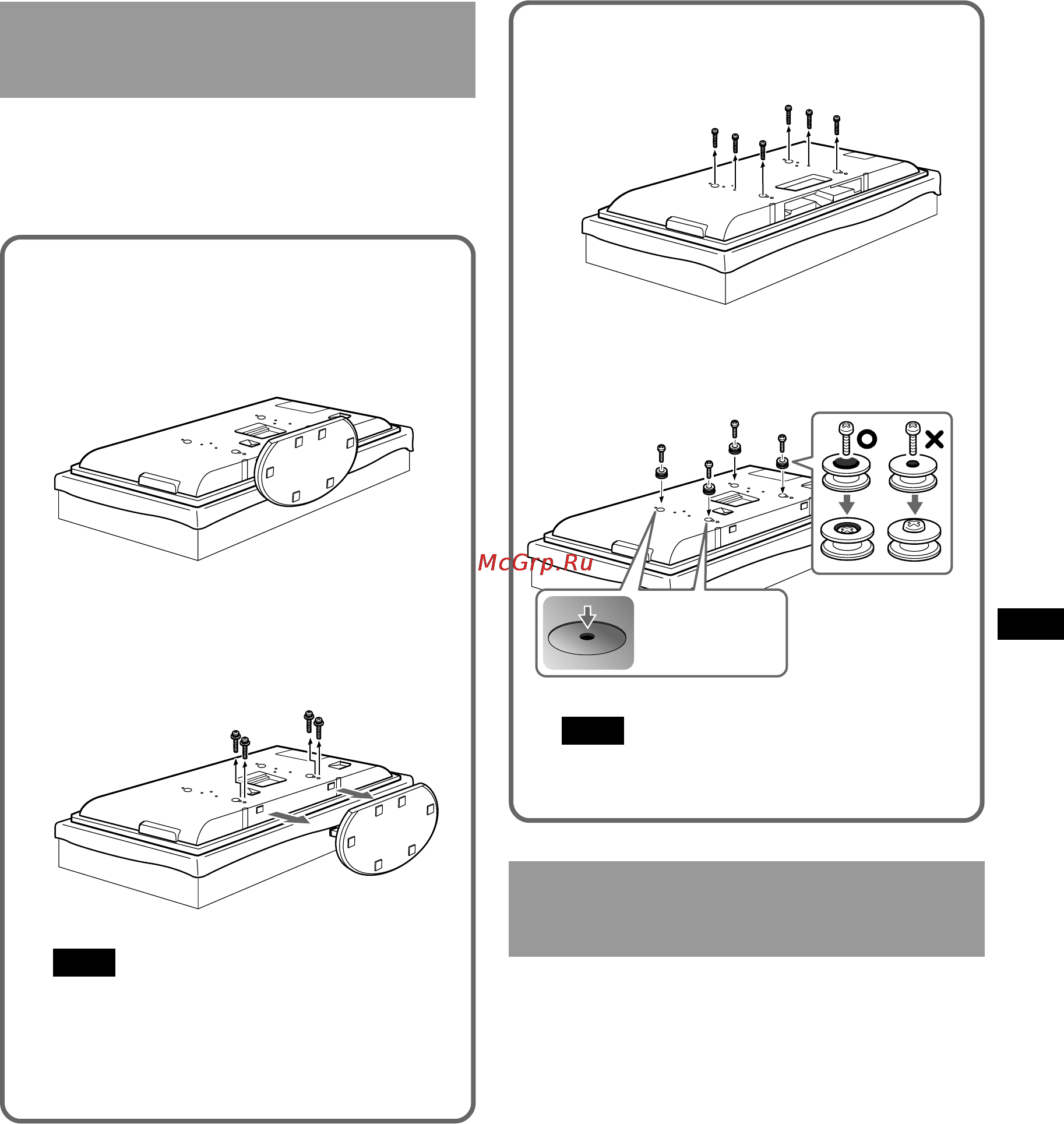Sony BRAVIA KDL-V40A11E [13/32] Preparazione all installazione del display
