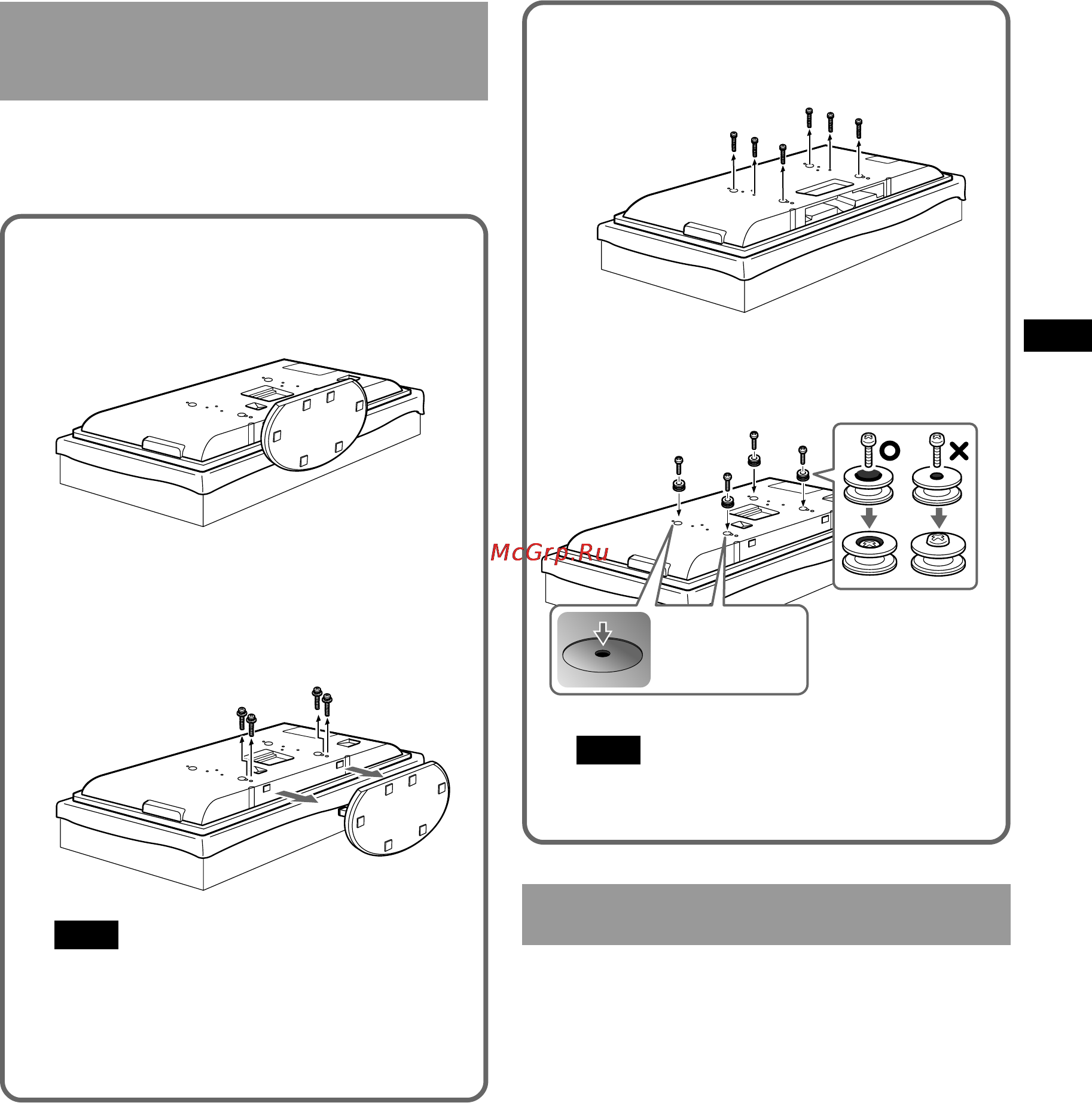 Sony BRAVIA KDL-V40A11E [3/32] Prepare for the installation of the display unit