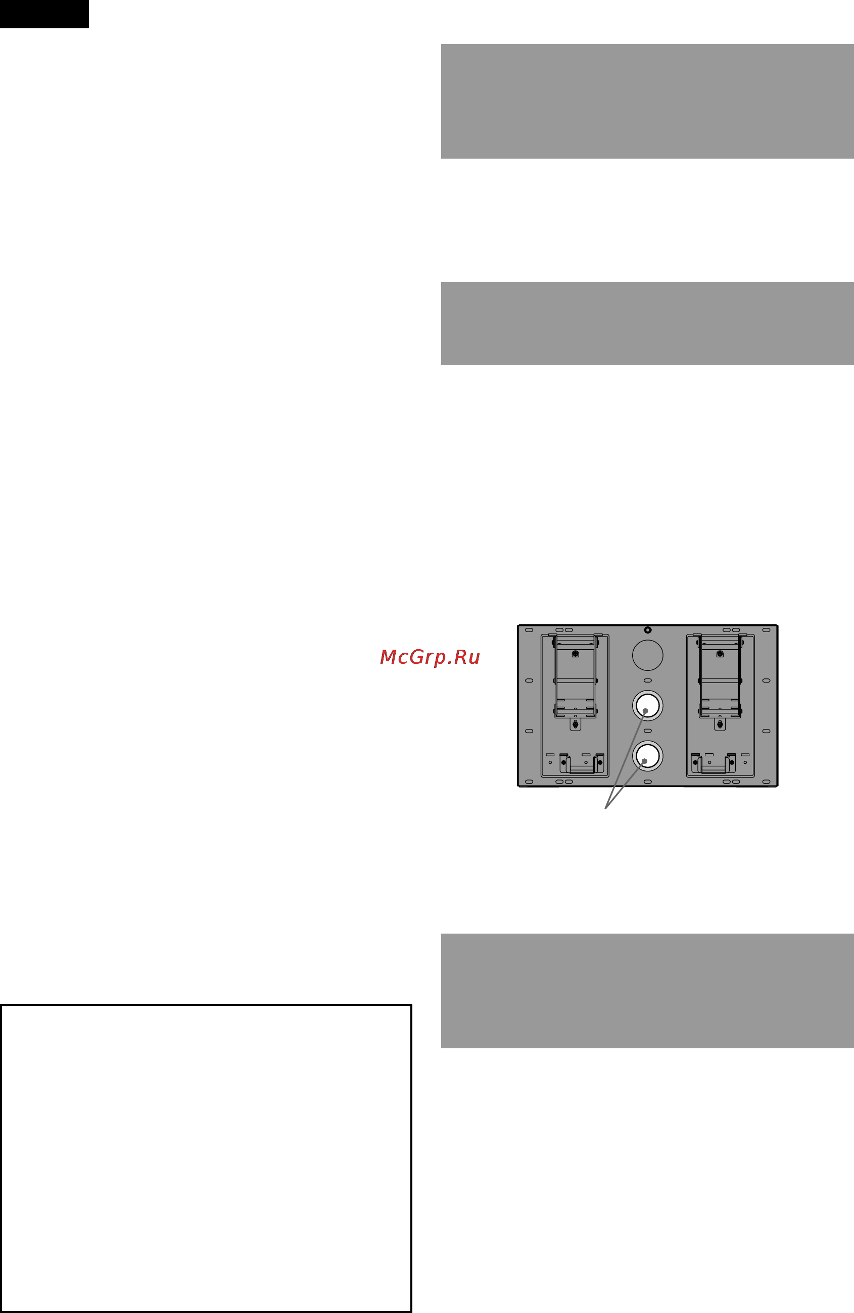 Sony BRAVIA KDL-V40A11E [8/32] Installieren des displays an der wand