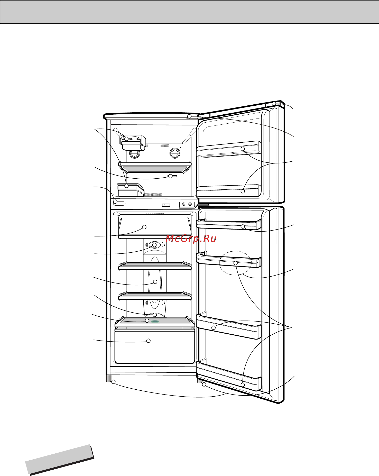 LG GR-U292SC [4/14] Схема устройства